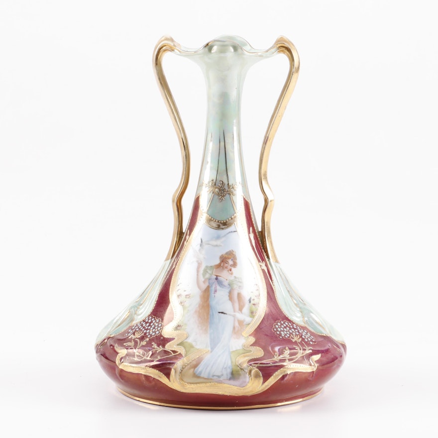 Royal Windsor Porcelain Vase, Early 20th Century