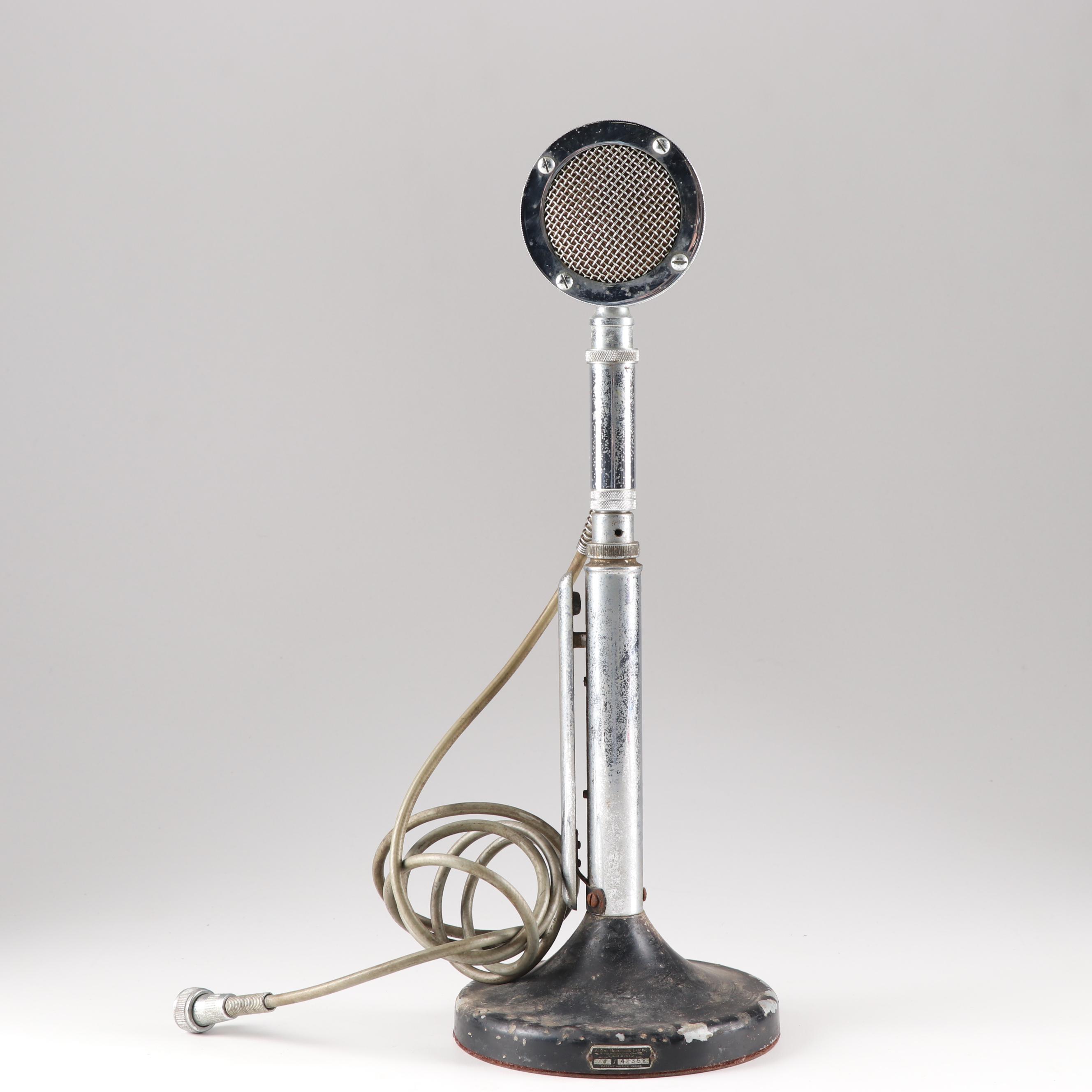 Astatic Microphone Lab Inc. G 42352 Ham Radio Microphone