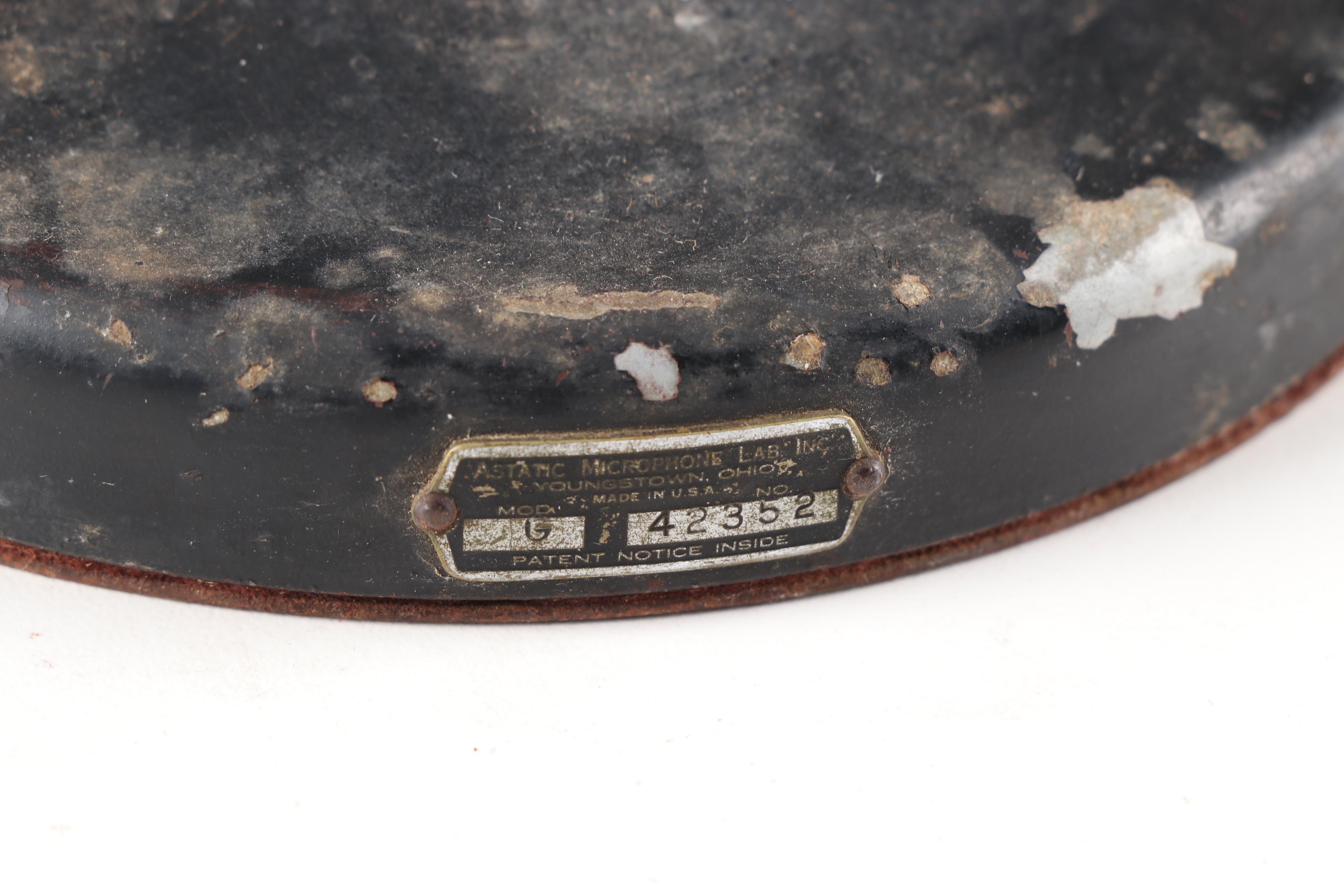 Astatic Microphone Lab Inc. G 42352 Ham Radio Microphone