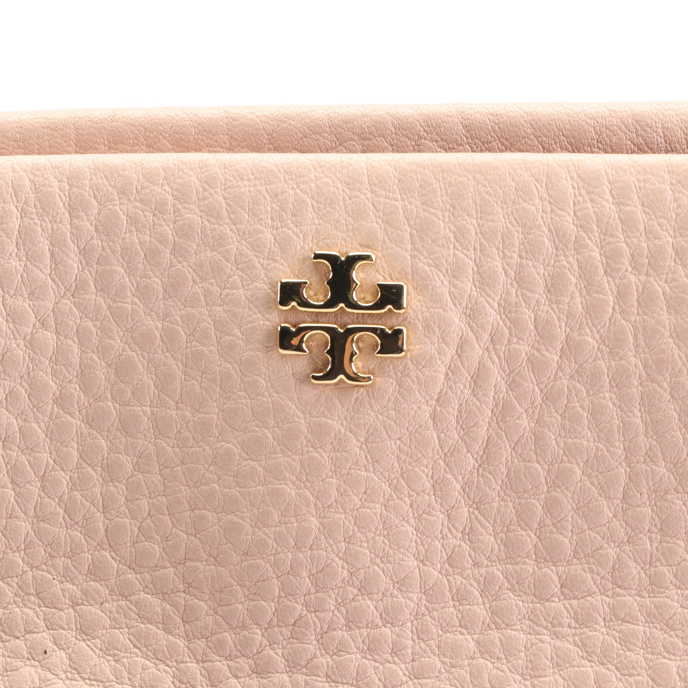 Longchamp Dyed Calf Hair Crossbody and Tory Burch Leather Foldover Crossbody Bag