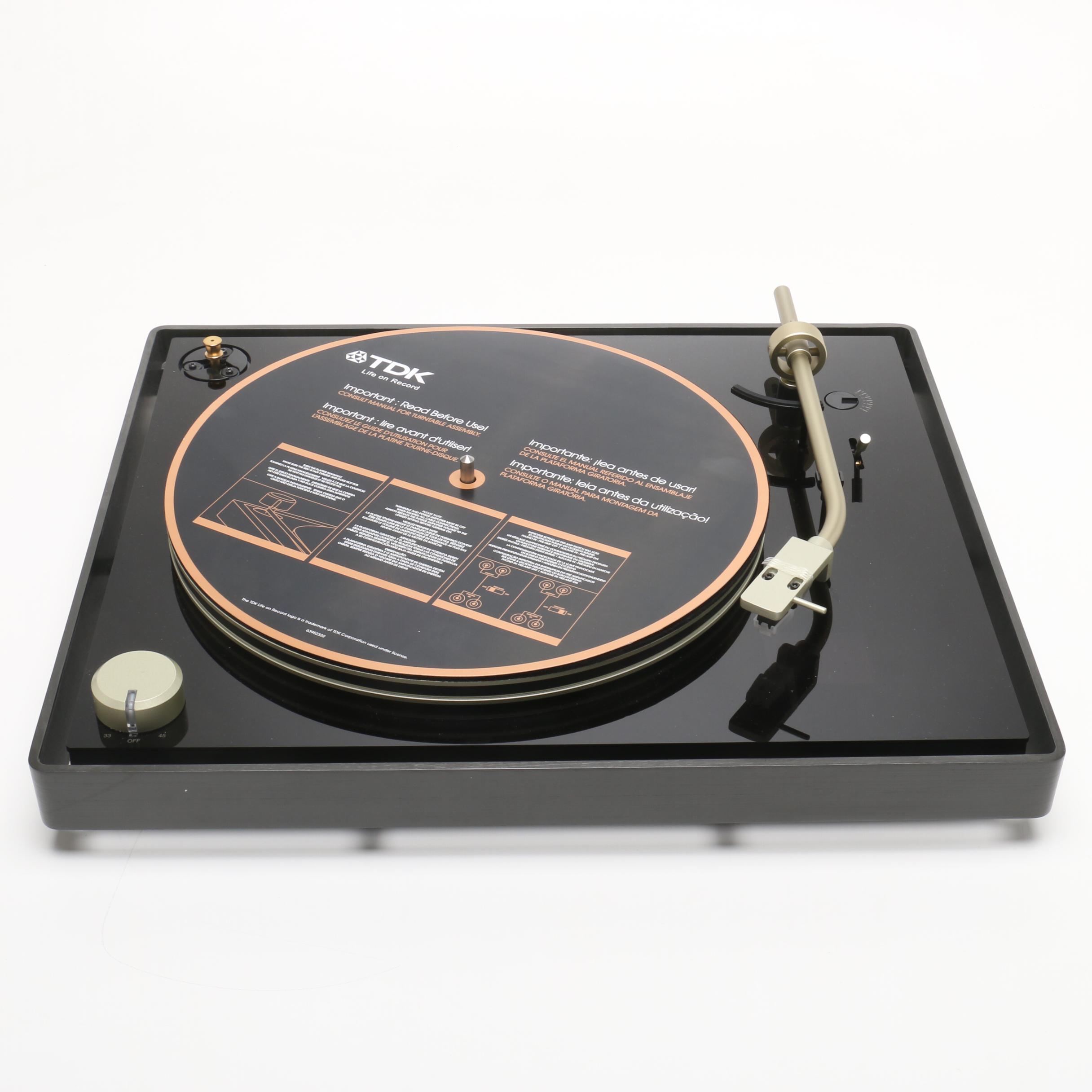 TDK Belt Drive USB Turntable
