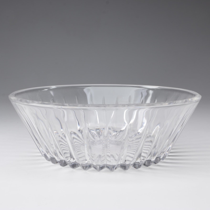 Val St. Lambert "Balmoral" Round Crystal Bowl