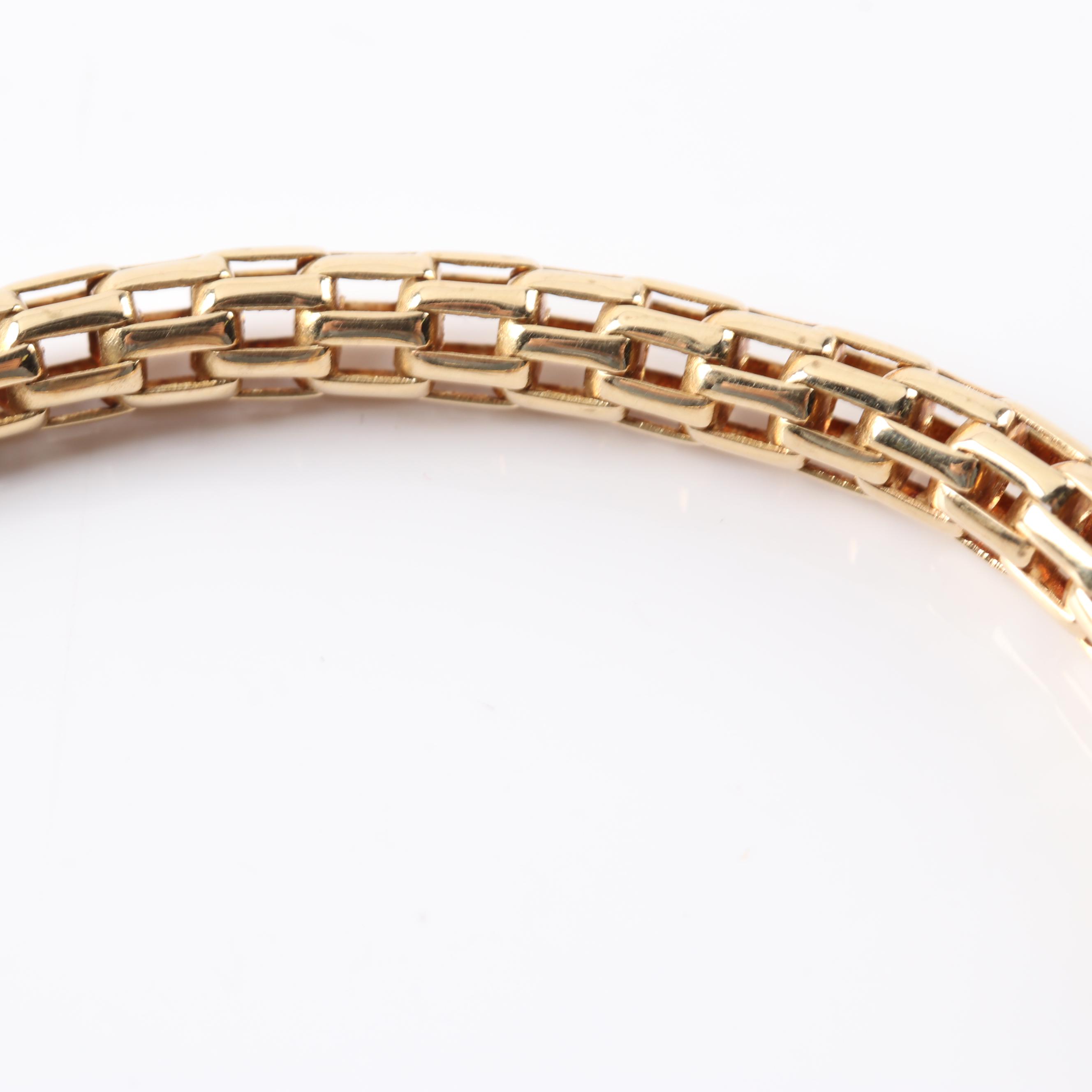 14K Yellow Gold Amethyst, Peridot, Garnet, and Blue Topaz Bracelet