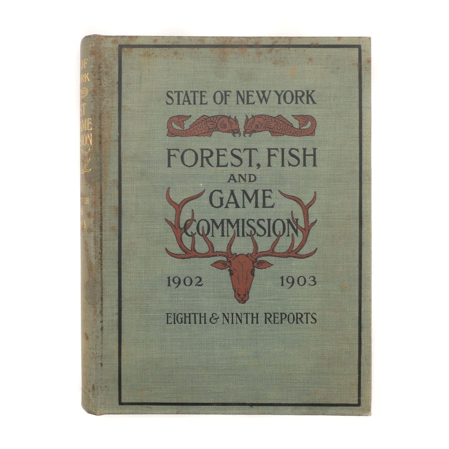 1902-1903 New York Forest, Fish, and Game Commission Report