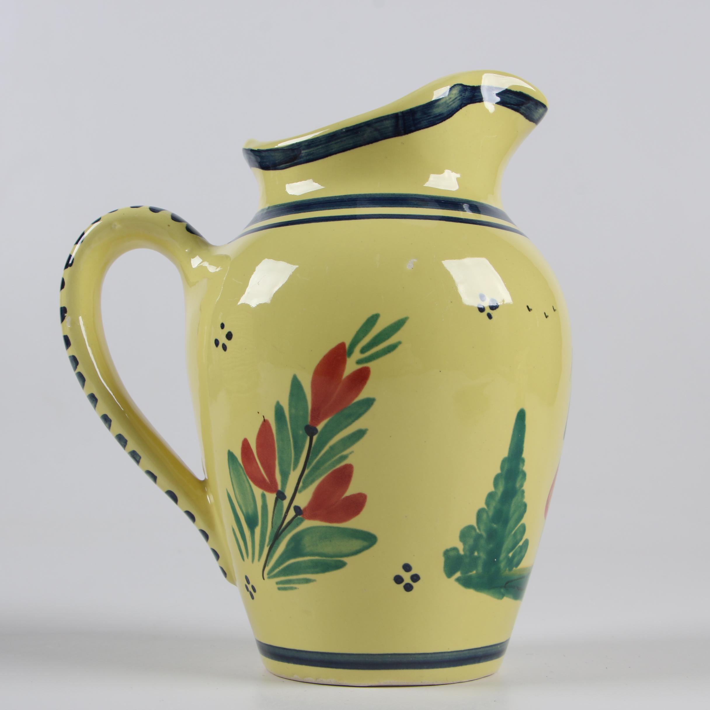 Quimper Faïence "Soleil Yellow" Earthenware Dinnerware