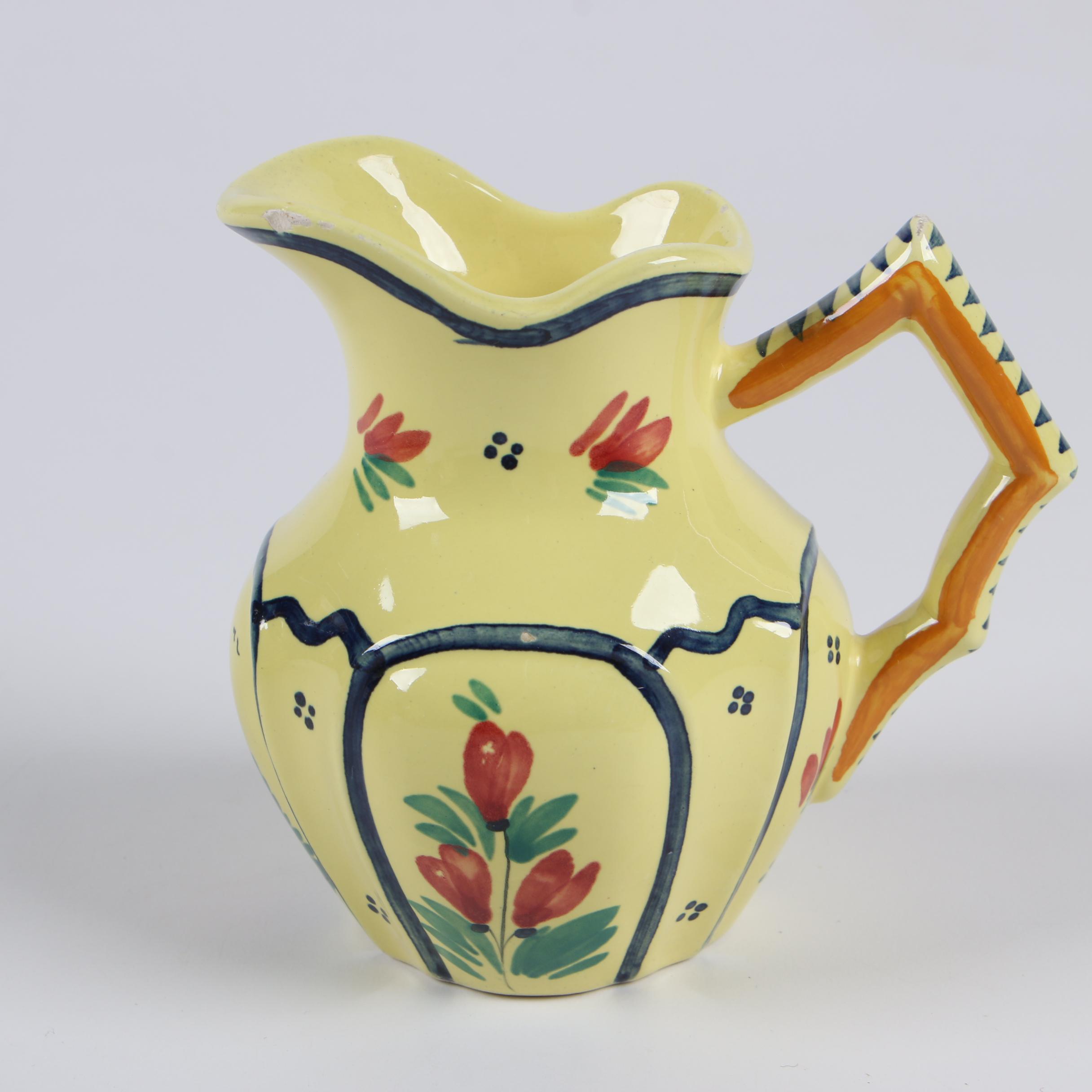 Quimper Faïence "Soleil Yellow" Earthenware Dinnerware