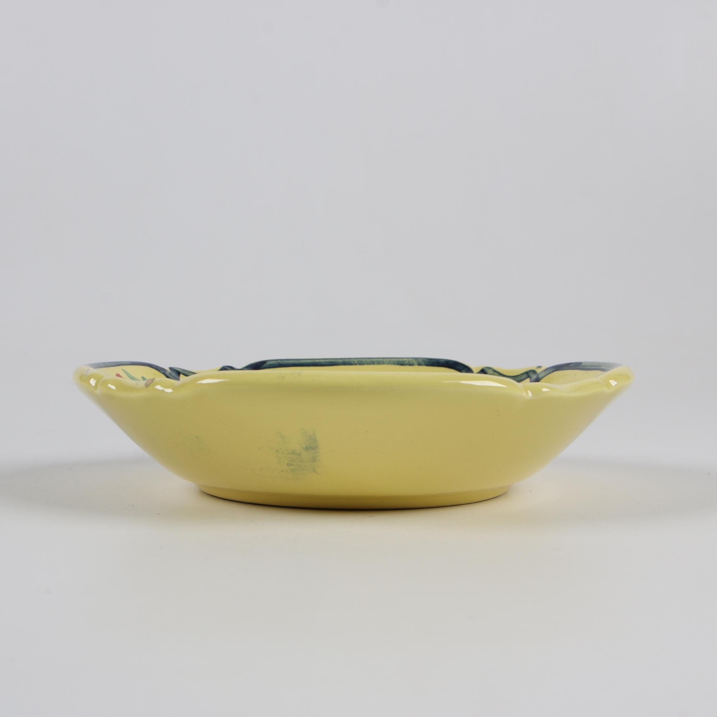 Quimper Faïence "Soleil Yellow" Earthenware Dinnerware