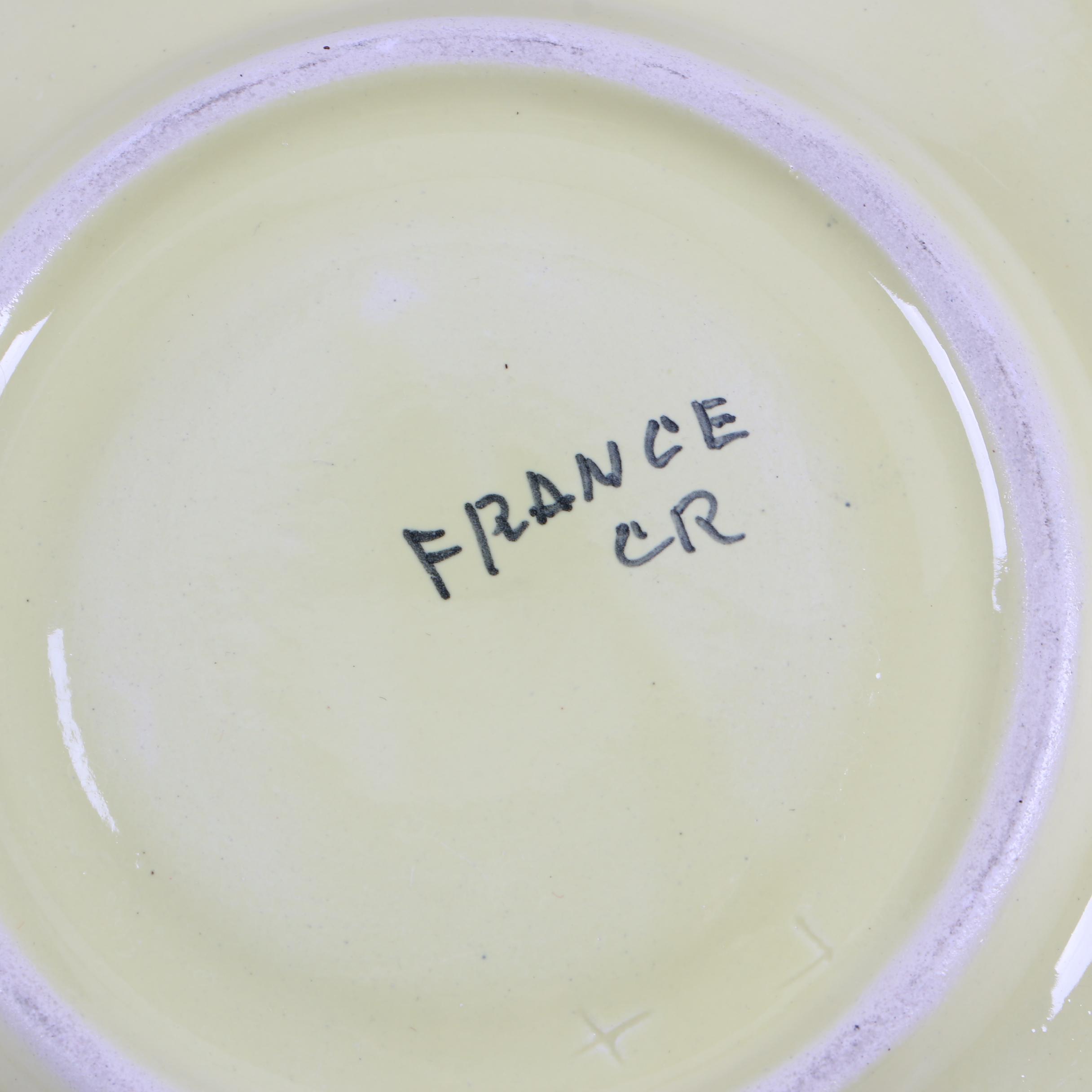 Quimper Faïence "Soleil Yellow" Earthenware Dinnerware