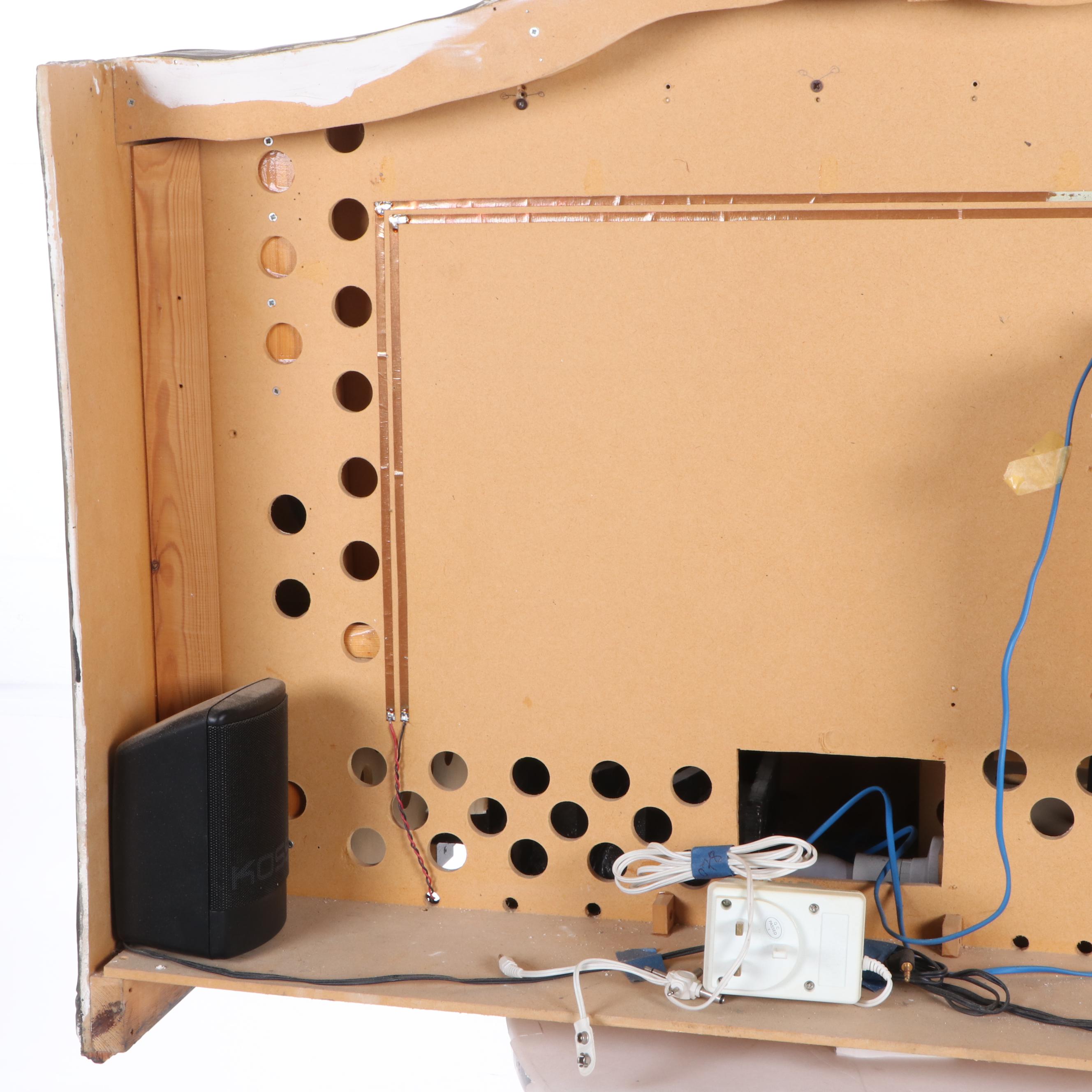 Frankenstein's Laboratory Electrified Dollhouse with Ray Storey Glass Miniatures