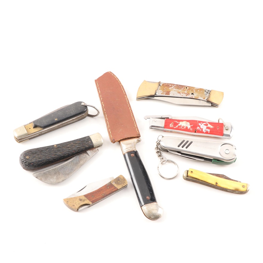Folding Knives, Pocket Knives, and Fixed Blade Knife including Imperial