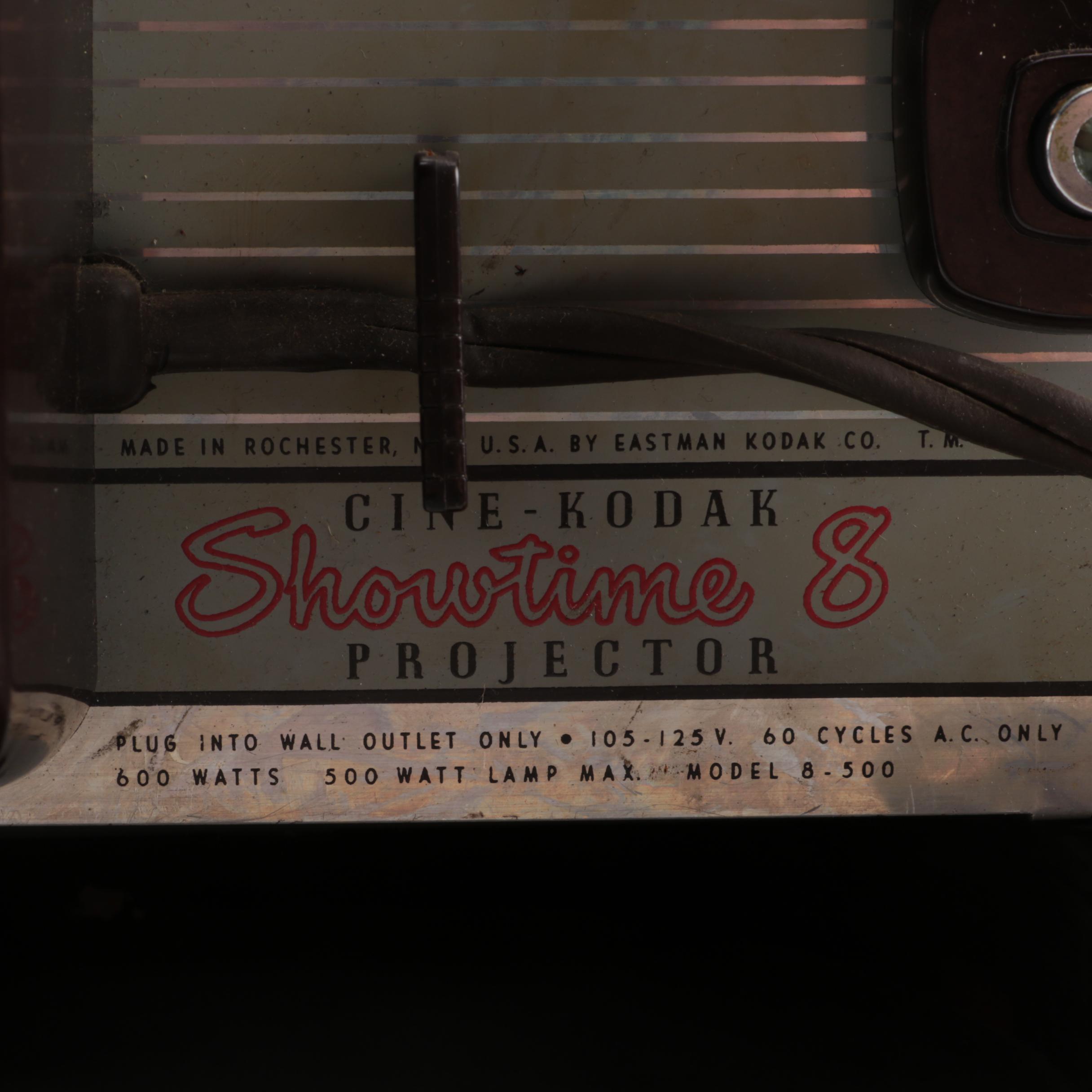 Kodak Showtime 8-500 Projector, 1956 - 1958