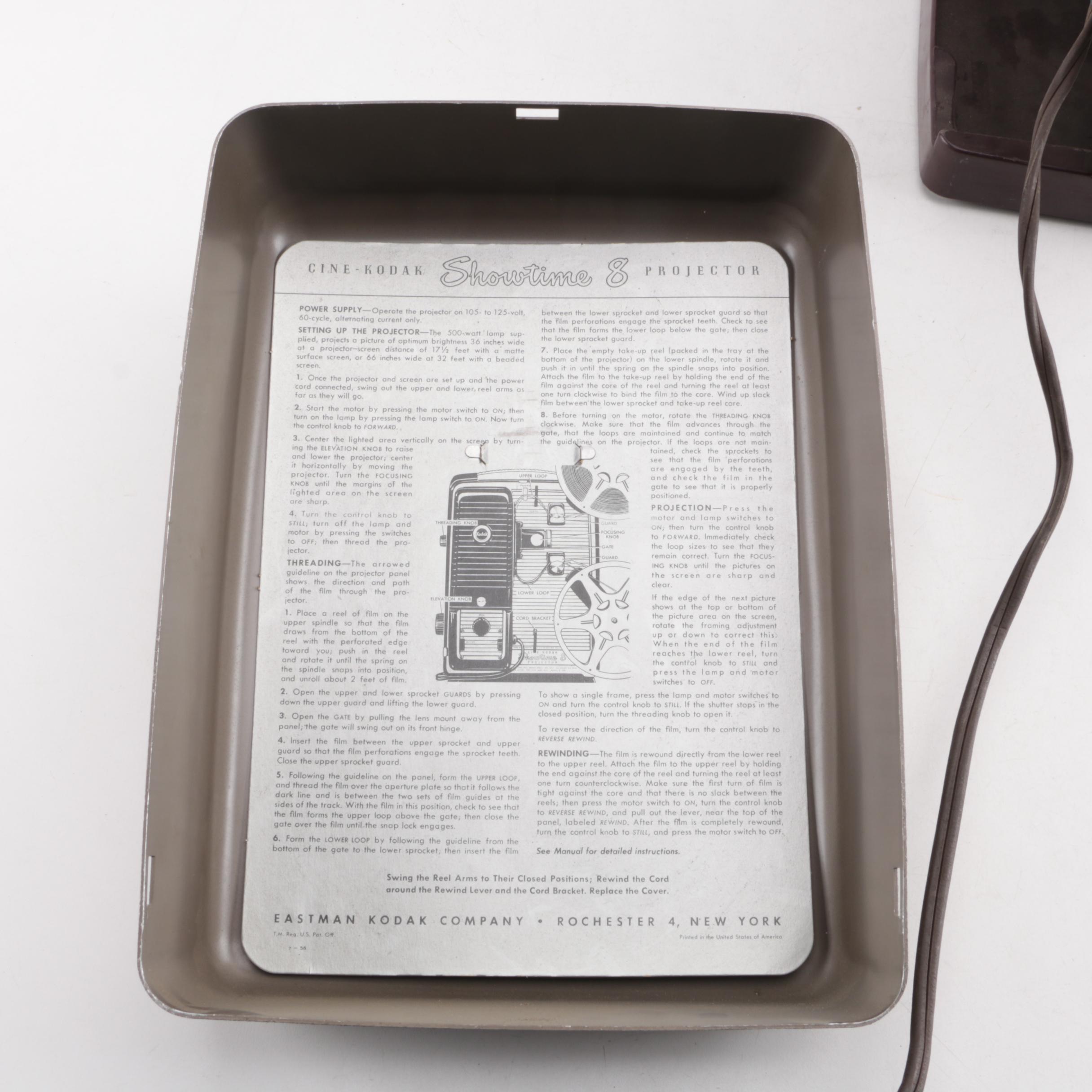 Kodak Showtime 8-500 Projector, 1956 - 1958