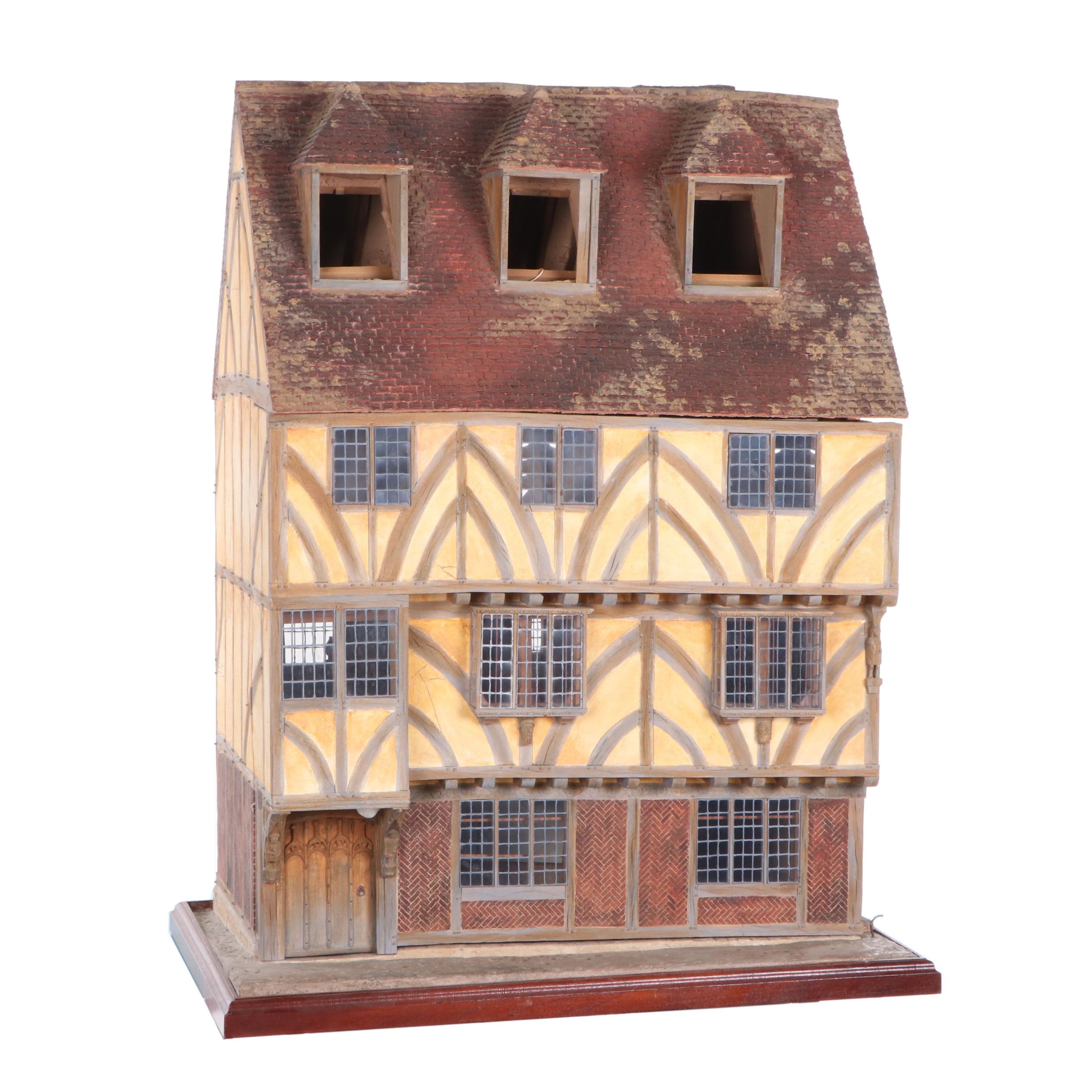 Peter Mattinson Goodramsgate House Electrified Tudor Dollhouse