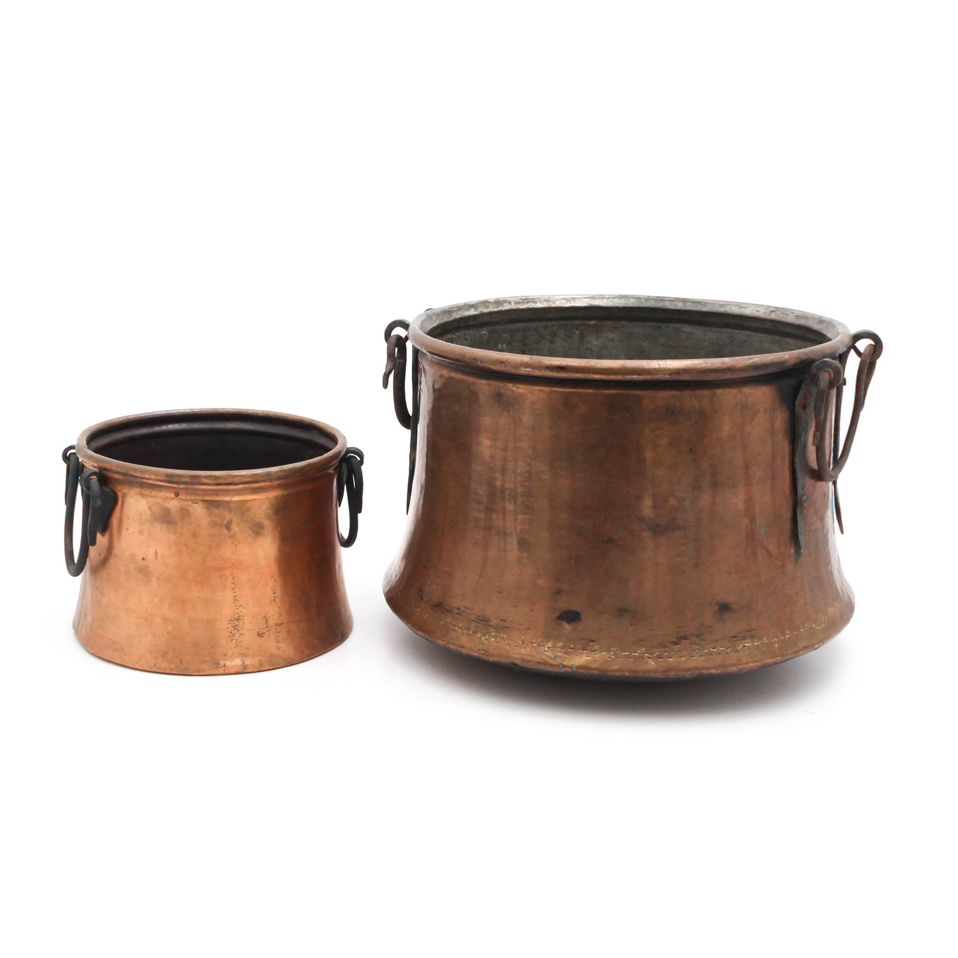 Vintage Turkish Copper Pots
