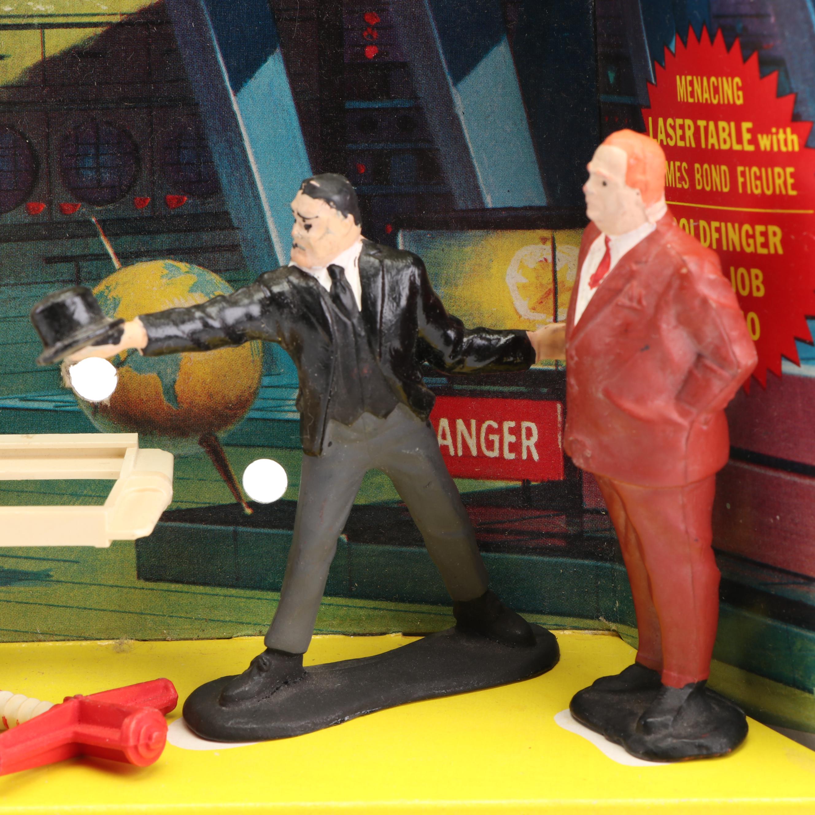 James Bond "Secret Agent 007" and "Action Toy Set 3" Action Figures by Gilbert