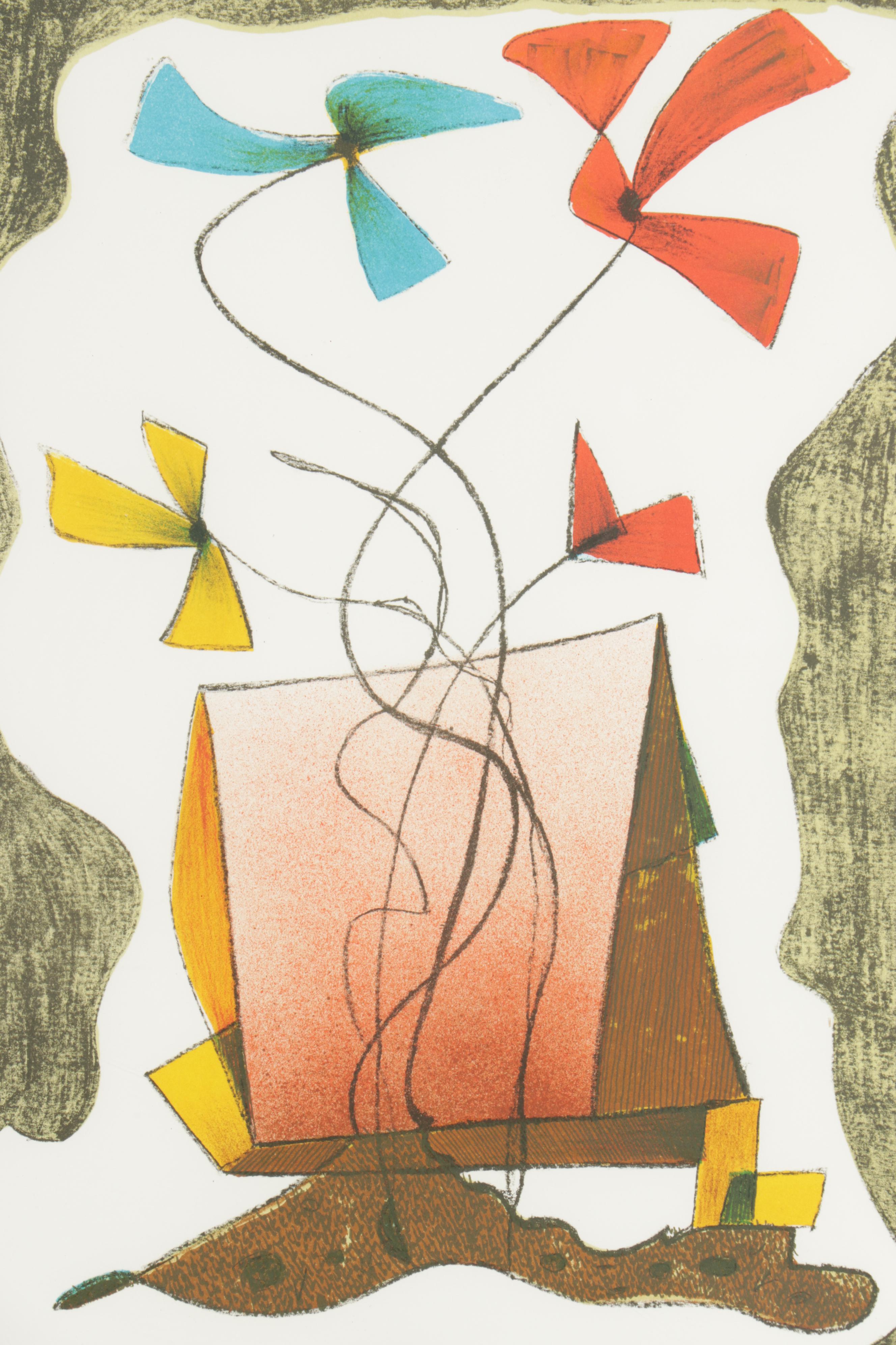 Rita Galle Lithograph "Fiori"