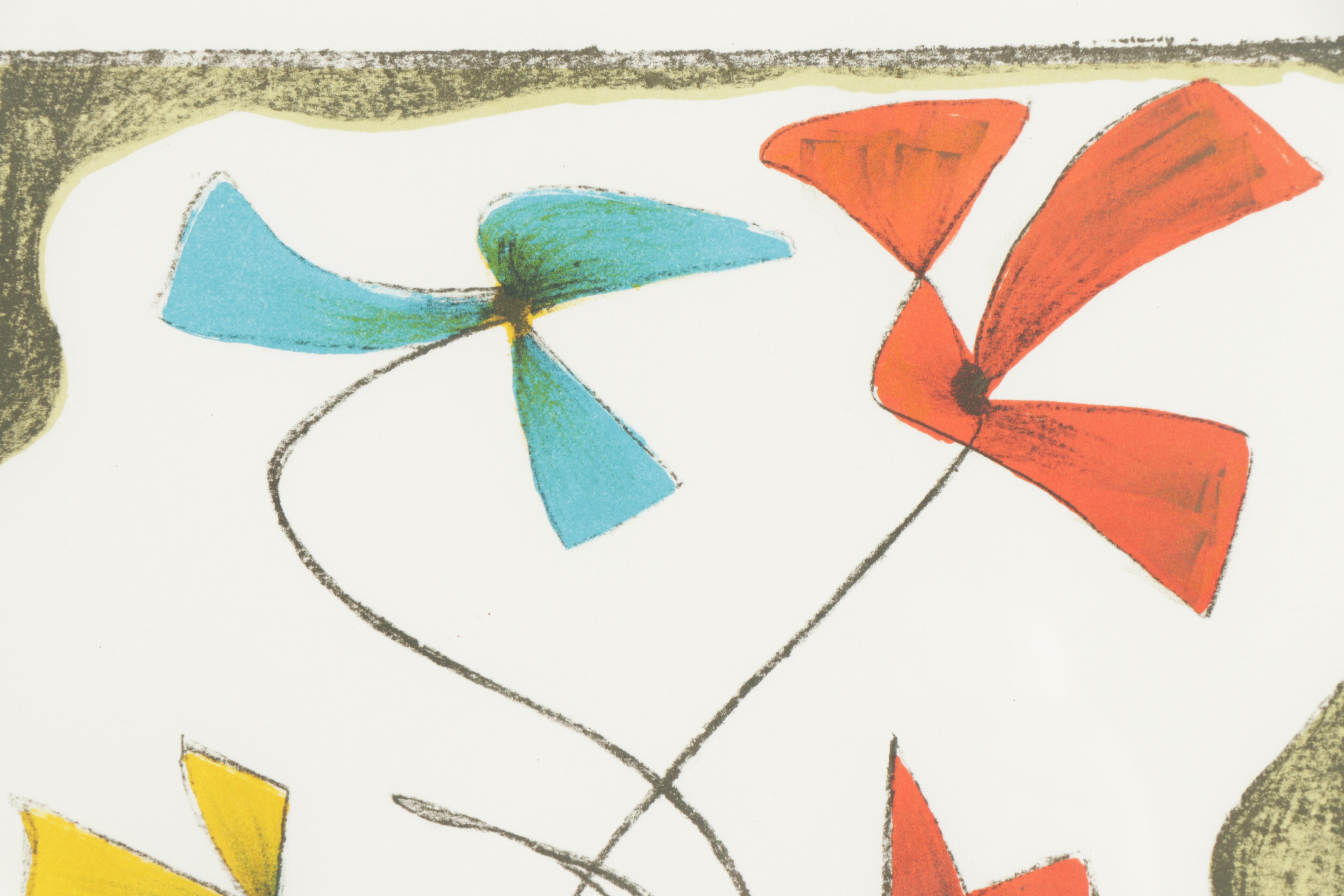 Rita Galle Lithograph "Fiori"