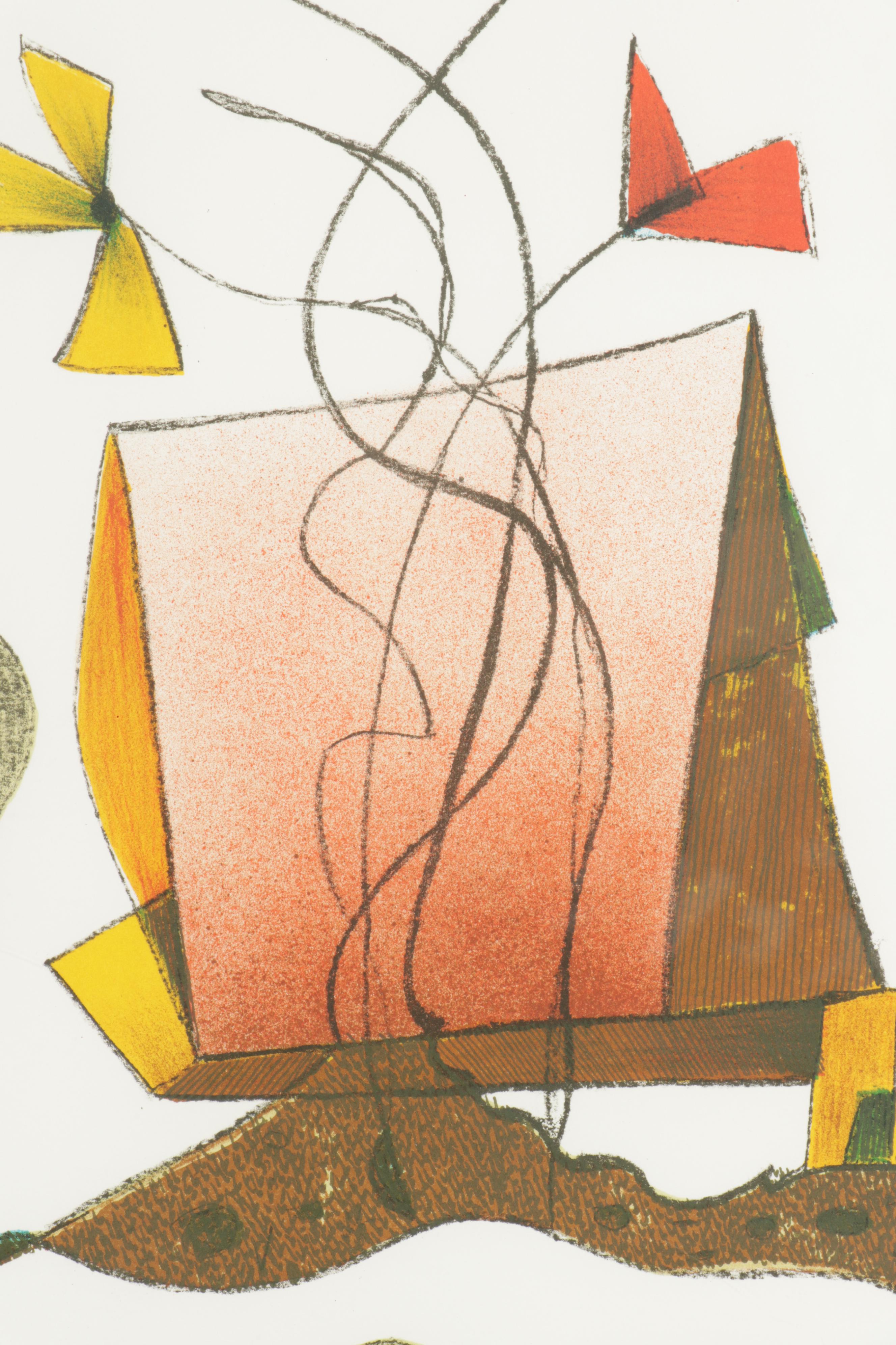 Rita Galle Lithograph "Fiori"