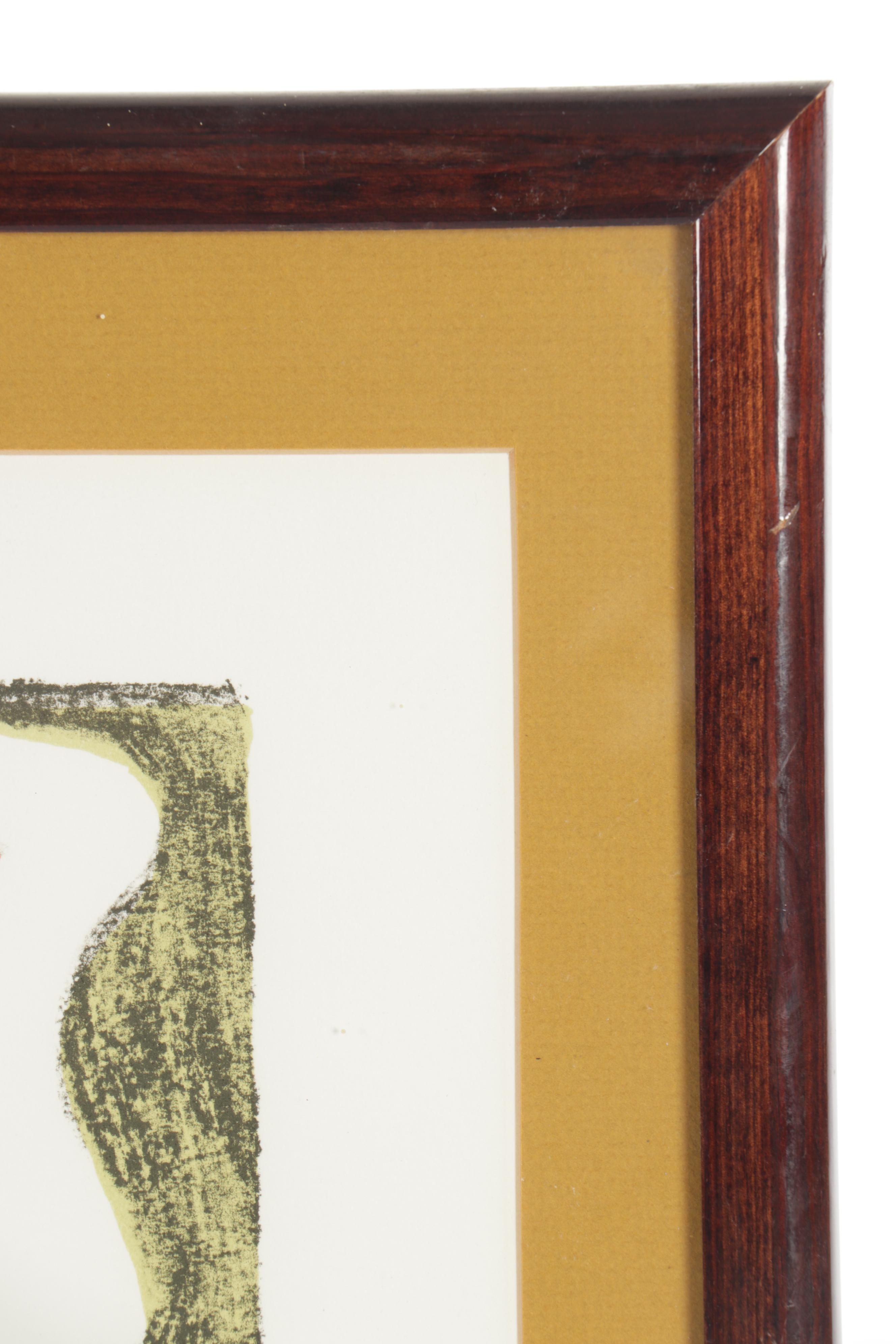 Rita Galle Lithograph "Fiori"