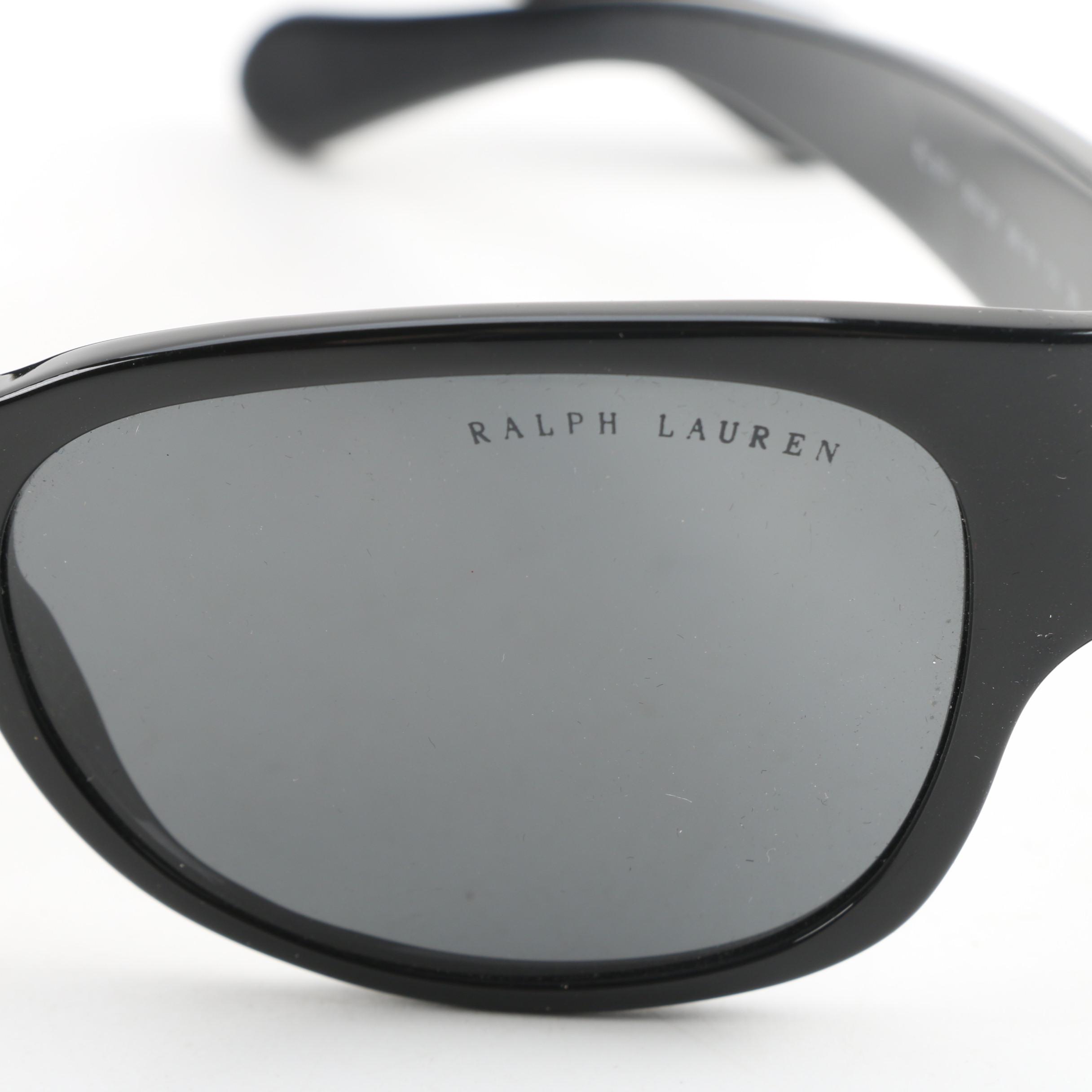 Ralph Lauren Black Sunglasses with Case