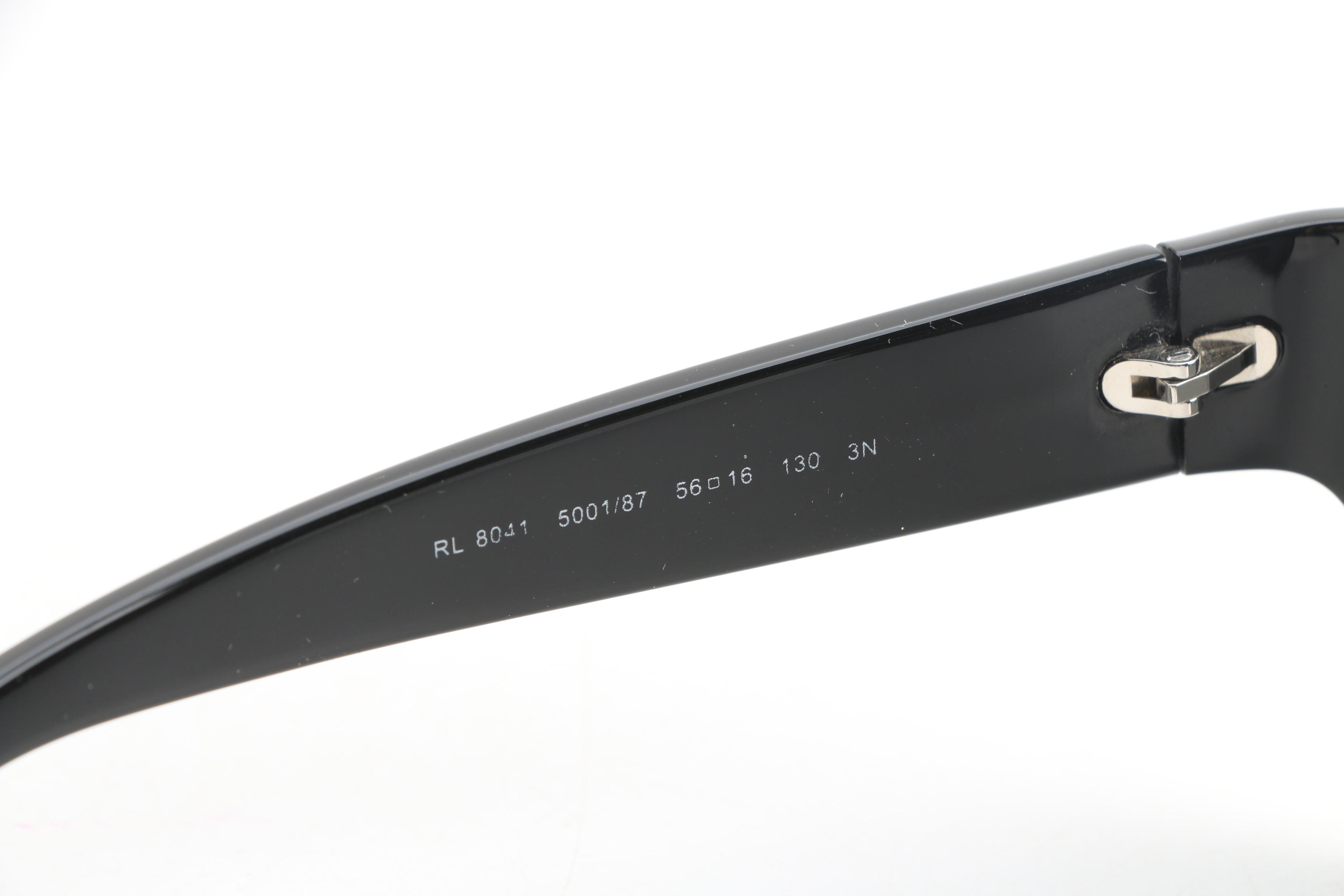 Ralph Lauren Black Sunglasses with Case