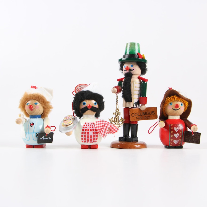 Steinbach Handmade German Nutcracker Ornaments