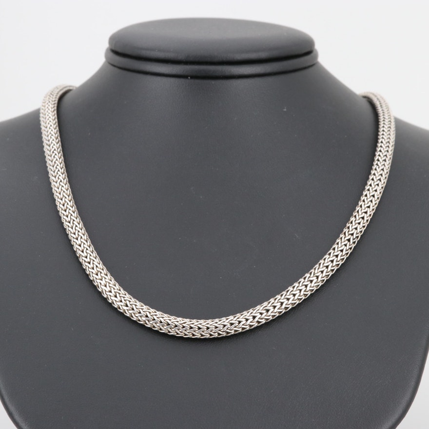 John Hardy "Classic" Sterling Silver Necklace