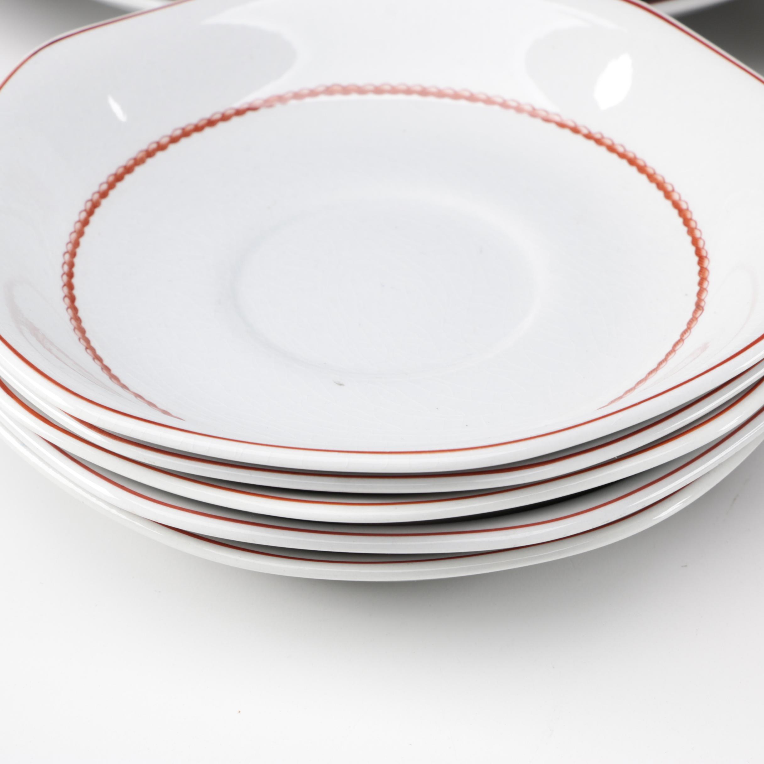Wedgwood "Flying Cloud Rust" Dinnerware
