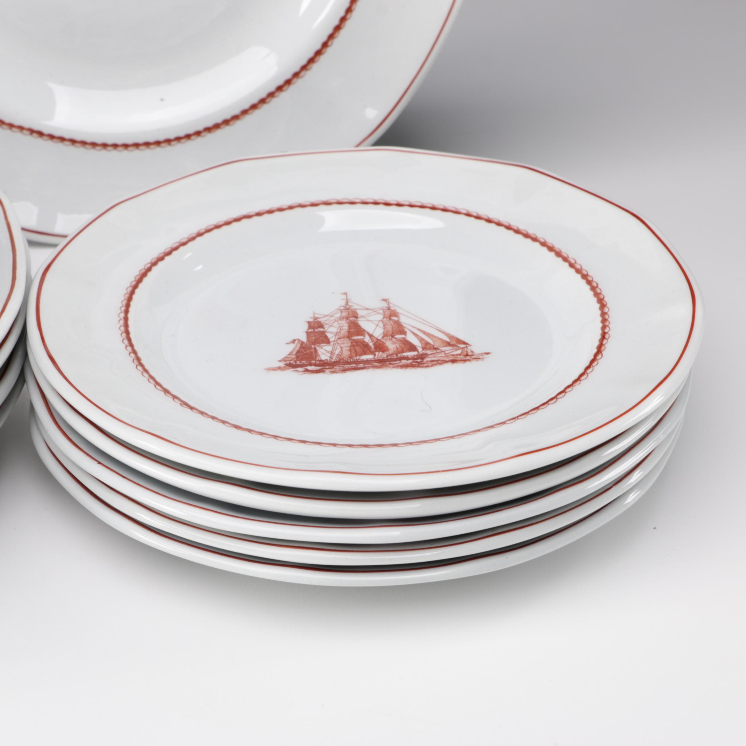 Wedgwood "Flying Cloud Rust" Dinnerware