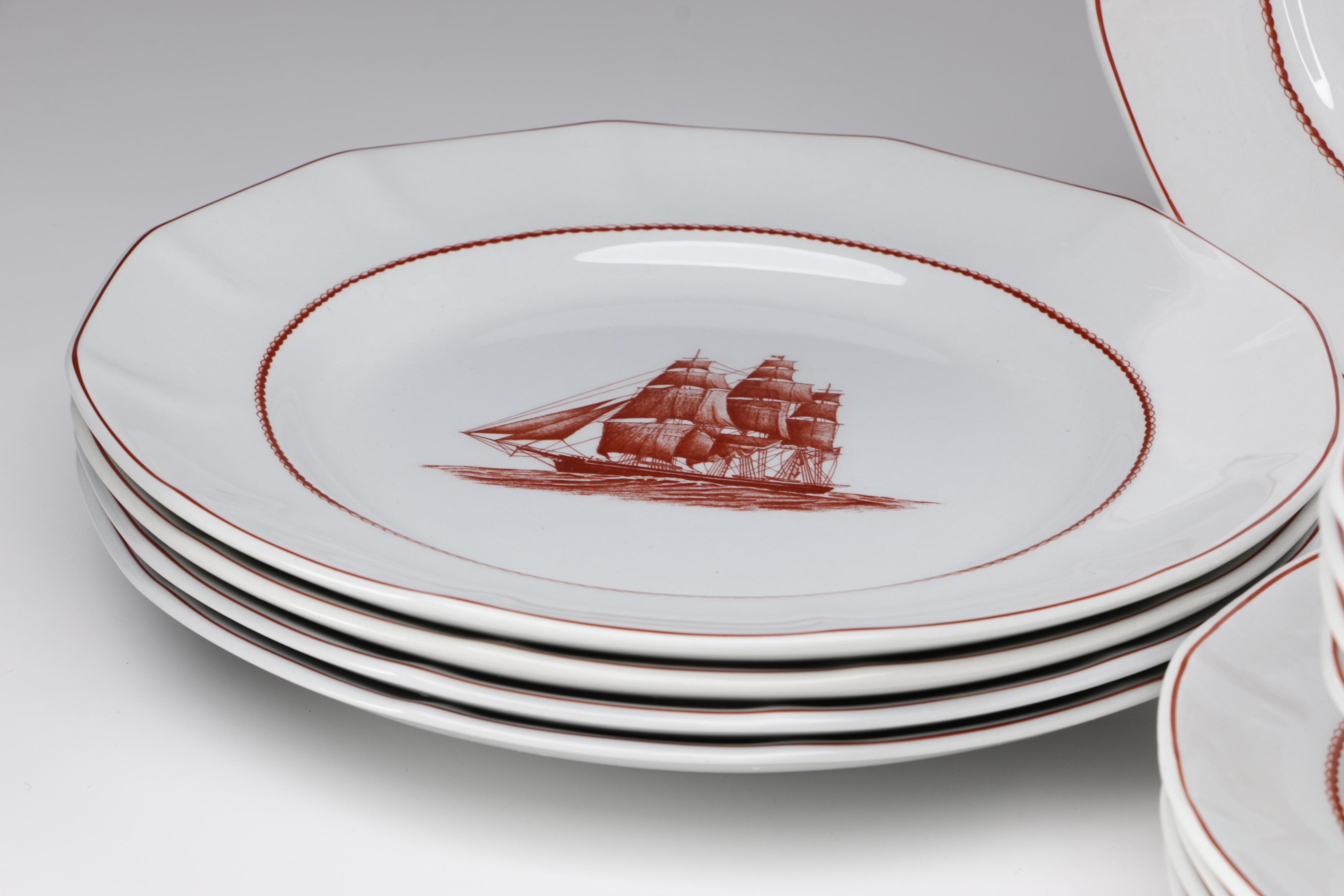 Wedgwood "Flying Cloud Rust" Dinnerware