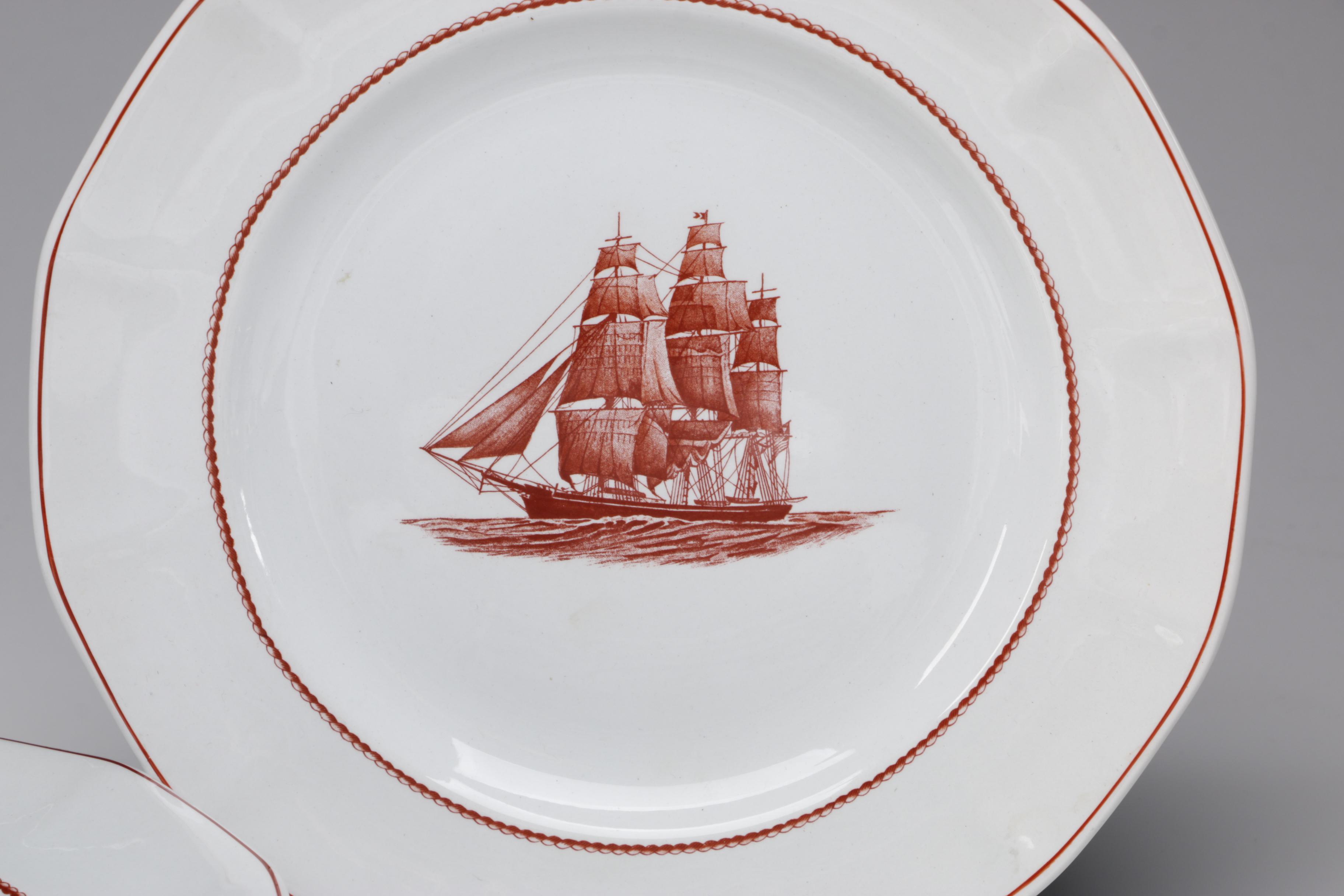 Wedgwood "Flying Cloud Rust" Dinnerware