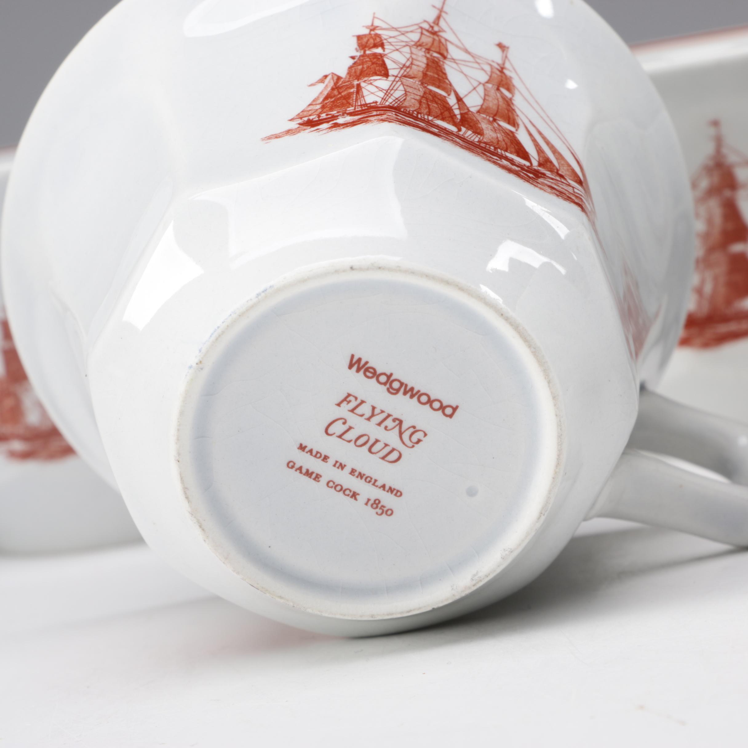 Wedgwood "Flying Cloud Rust" Dinnerware