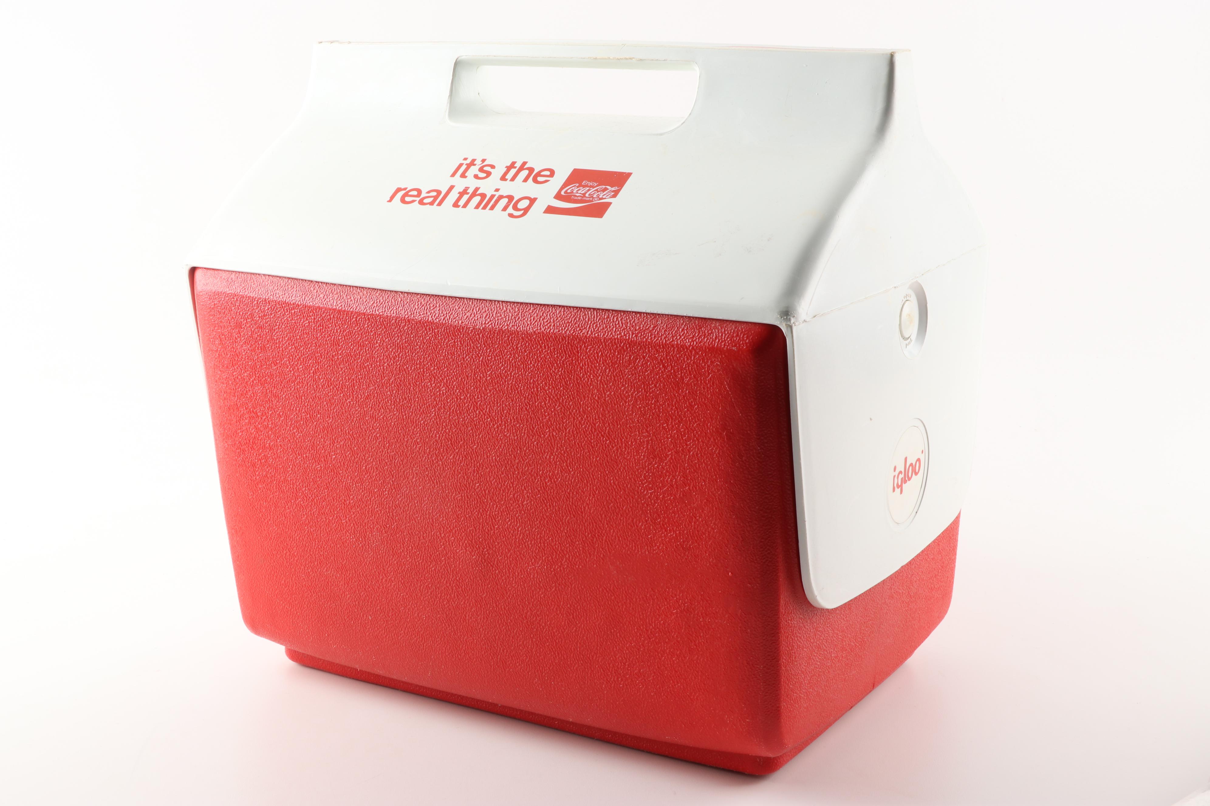 Coca-Cola Cooler and Beach Towels