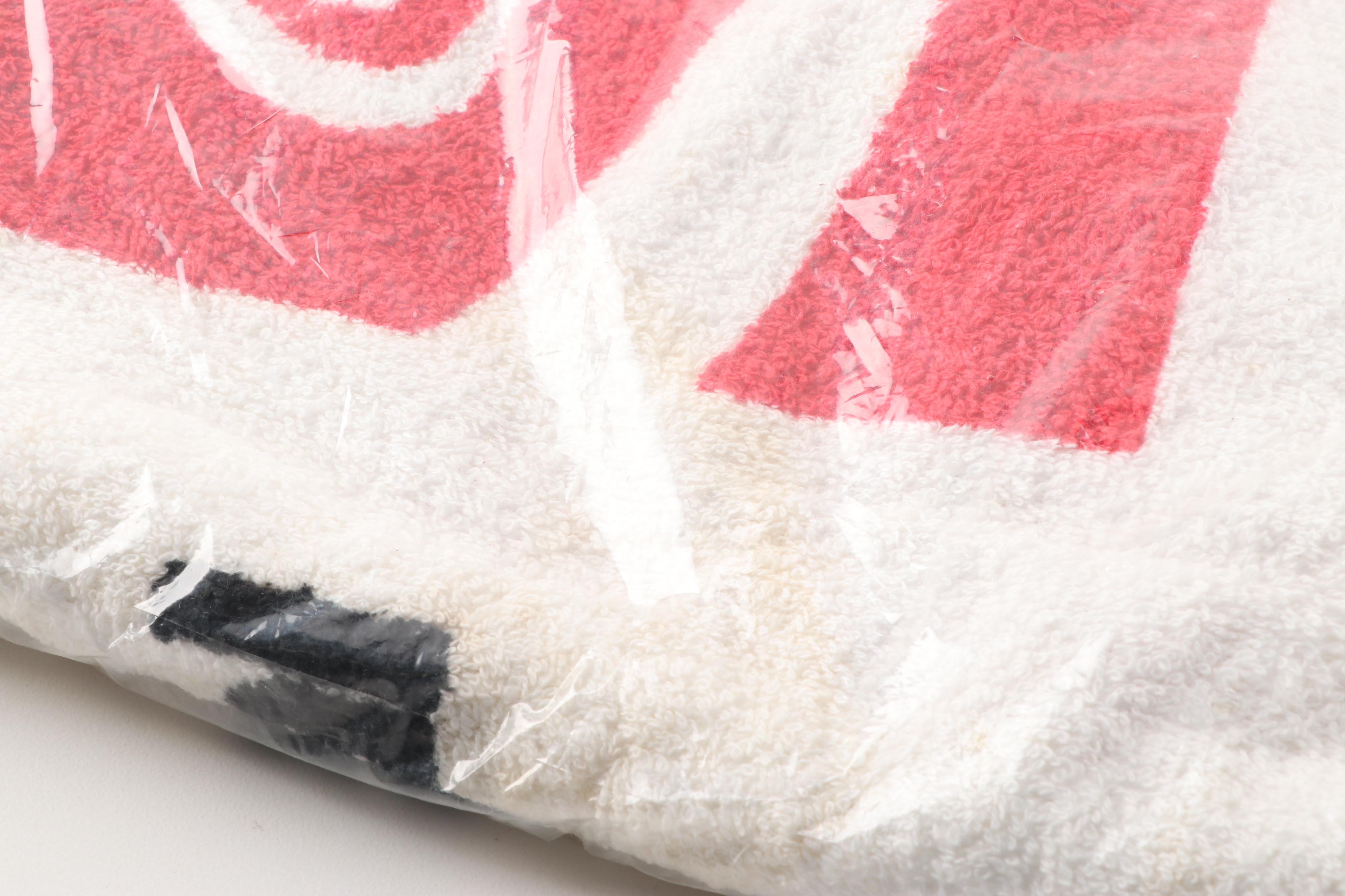 Coca-Cola Cooler and Beach Towels