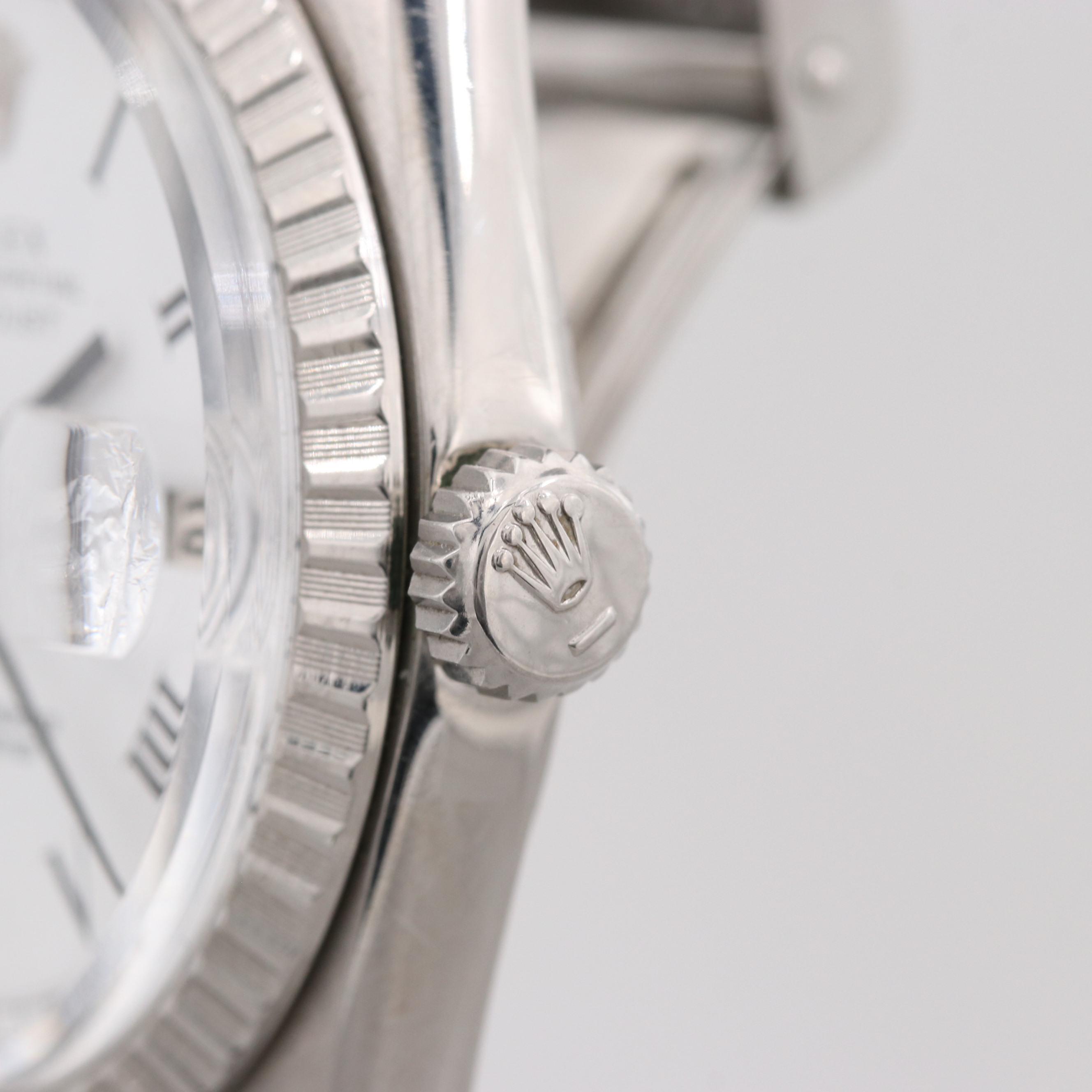 Vintage Rolex Datejust Buckley Dial Stainless Steel Automatic Watch, 1975