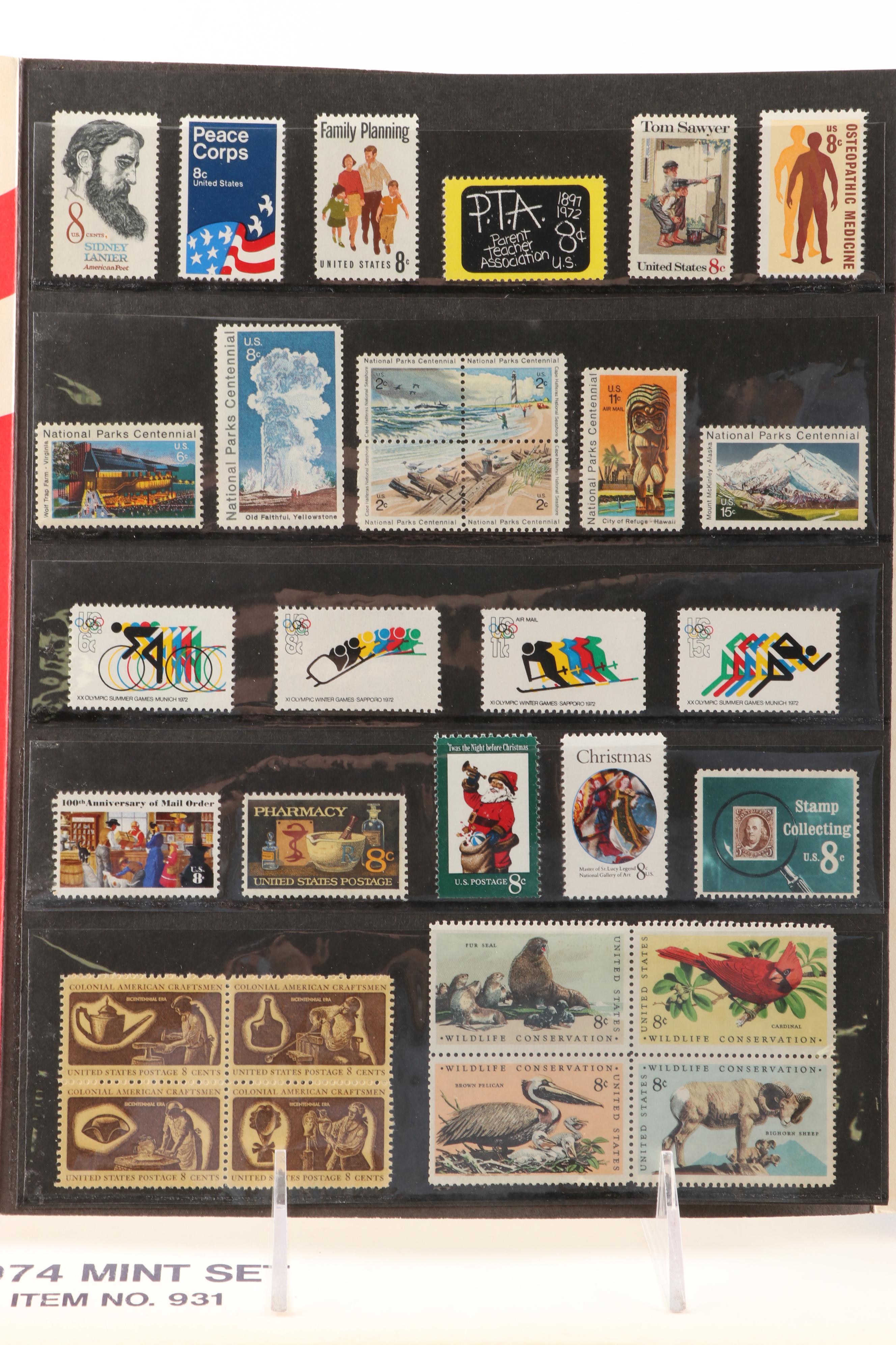 United States Postal Service Stamp Mint Sets