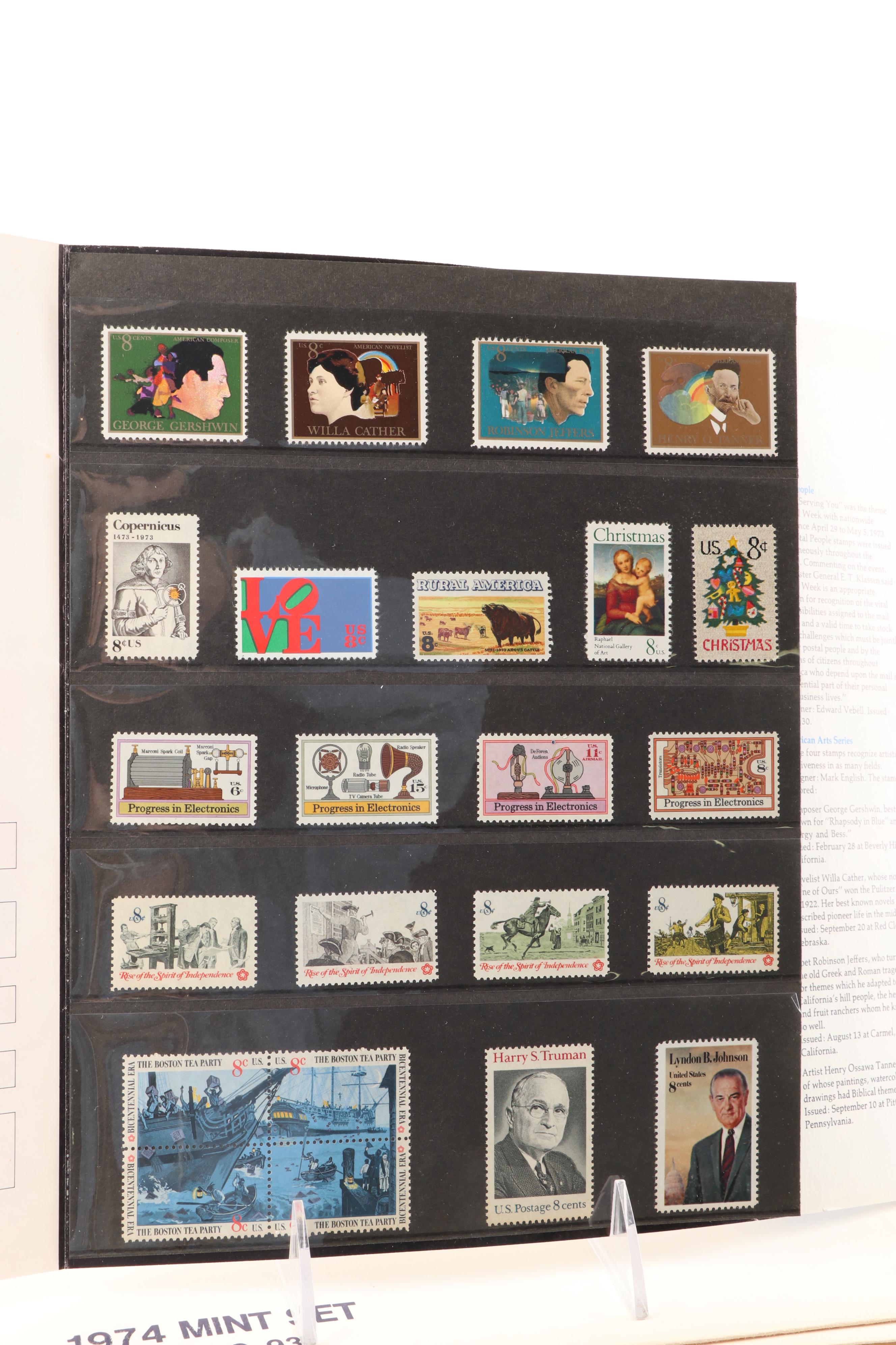 United States Postal Service Stamp Mint Sets