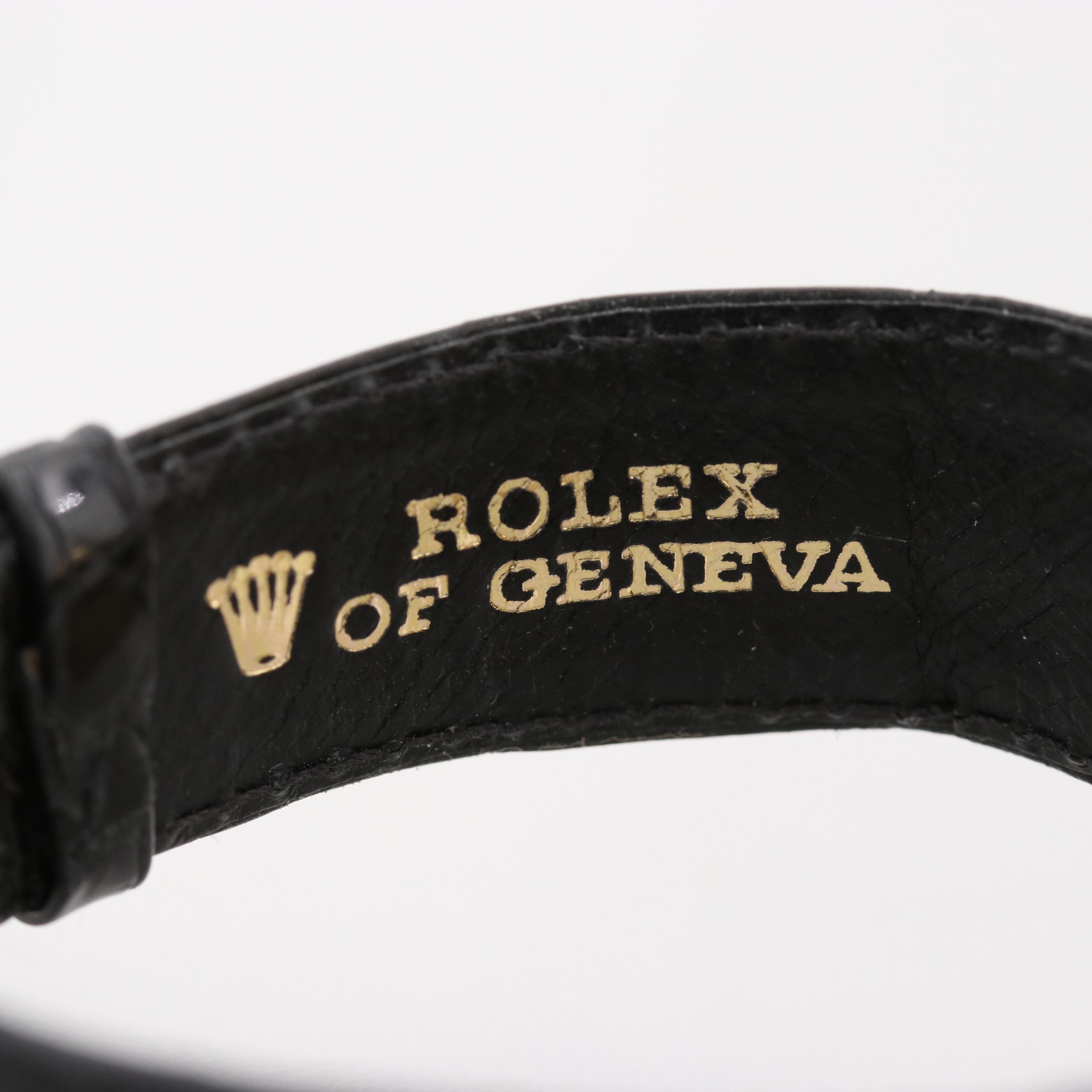 Rolex Oyster Perpetual "Bombay" 14K Yellow Gold Watch