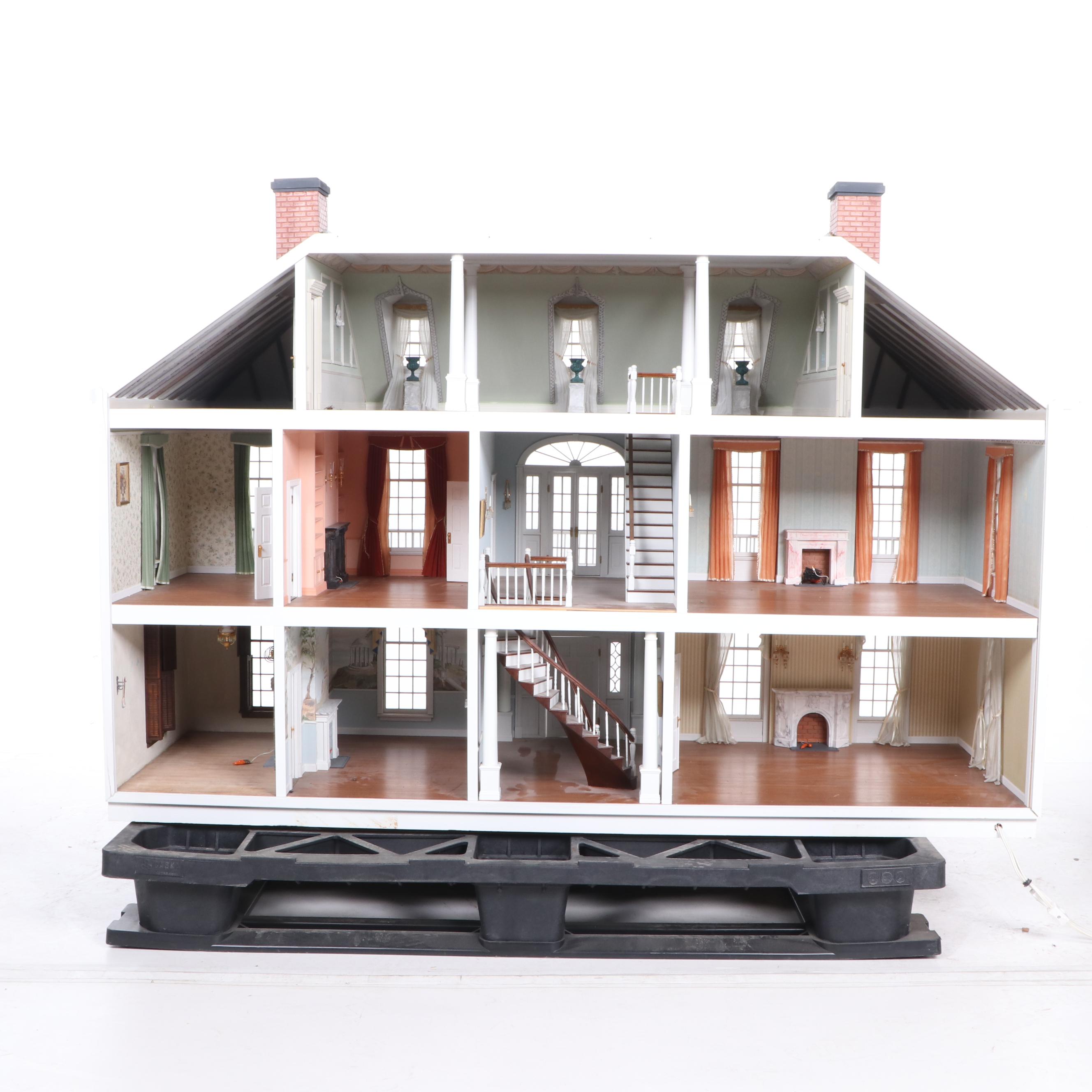 Lawbre Rosedawn Plantation Electrified Dollhouse
