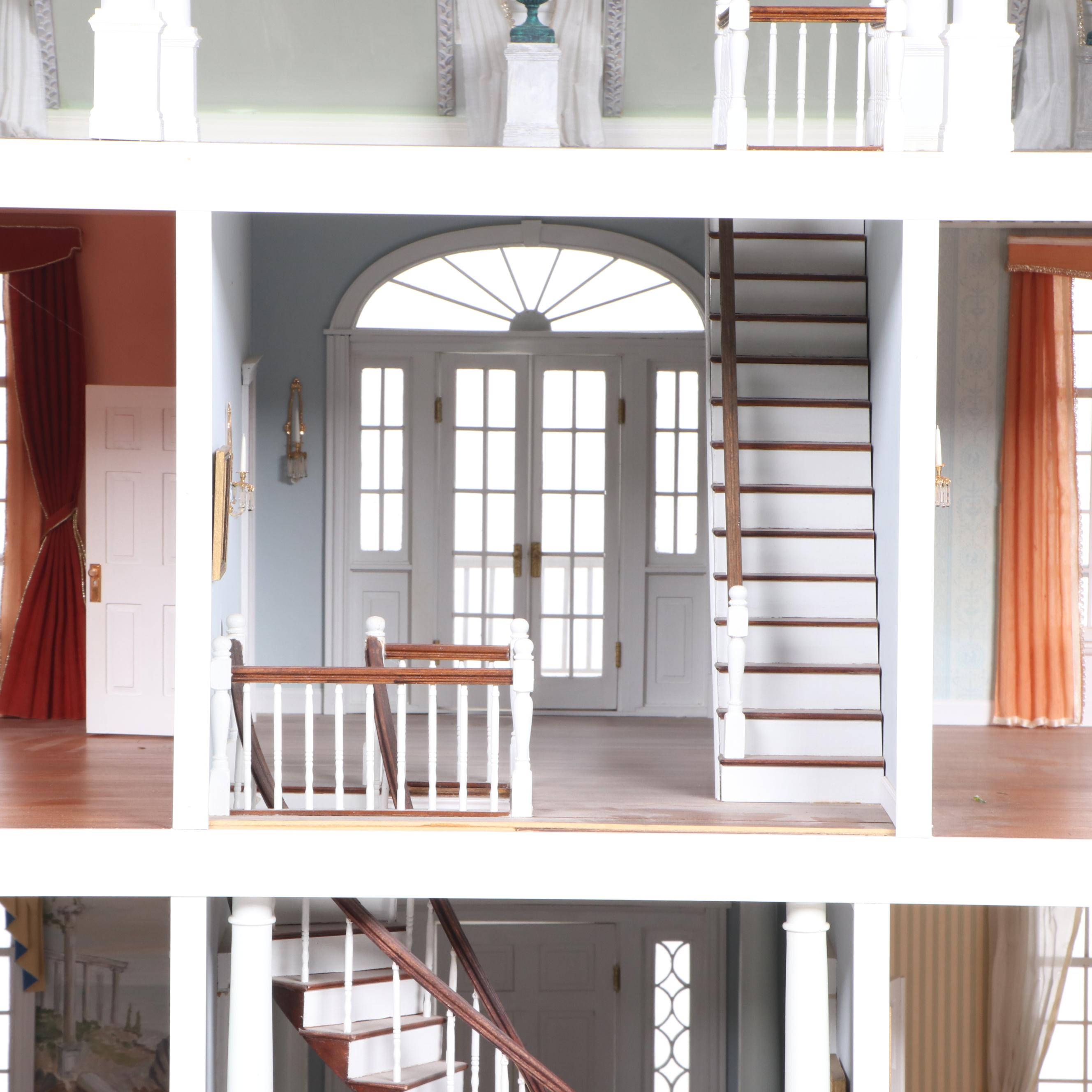 Lawbre Rosedawn Plantation Electrified Dollhouse