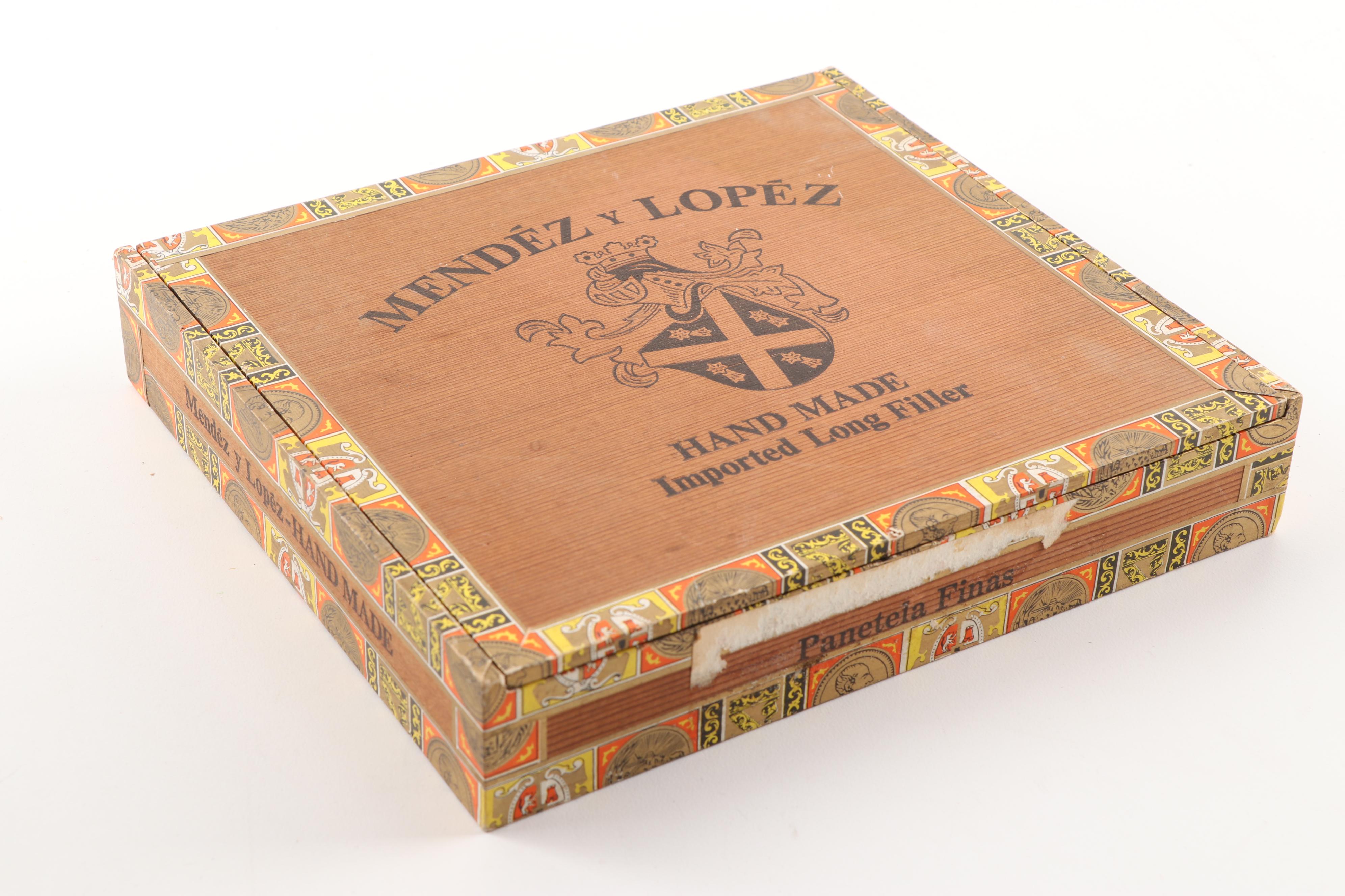 Wooden Cigar Boxes including Royal Jamaica and El Toro