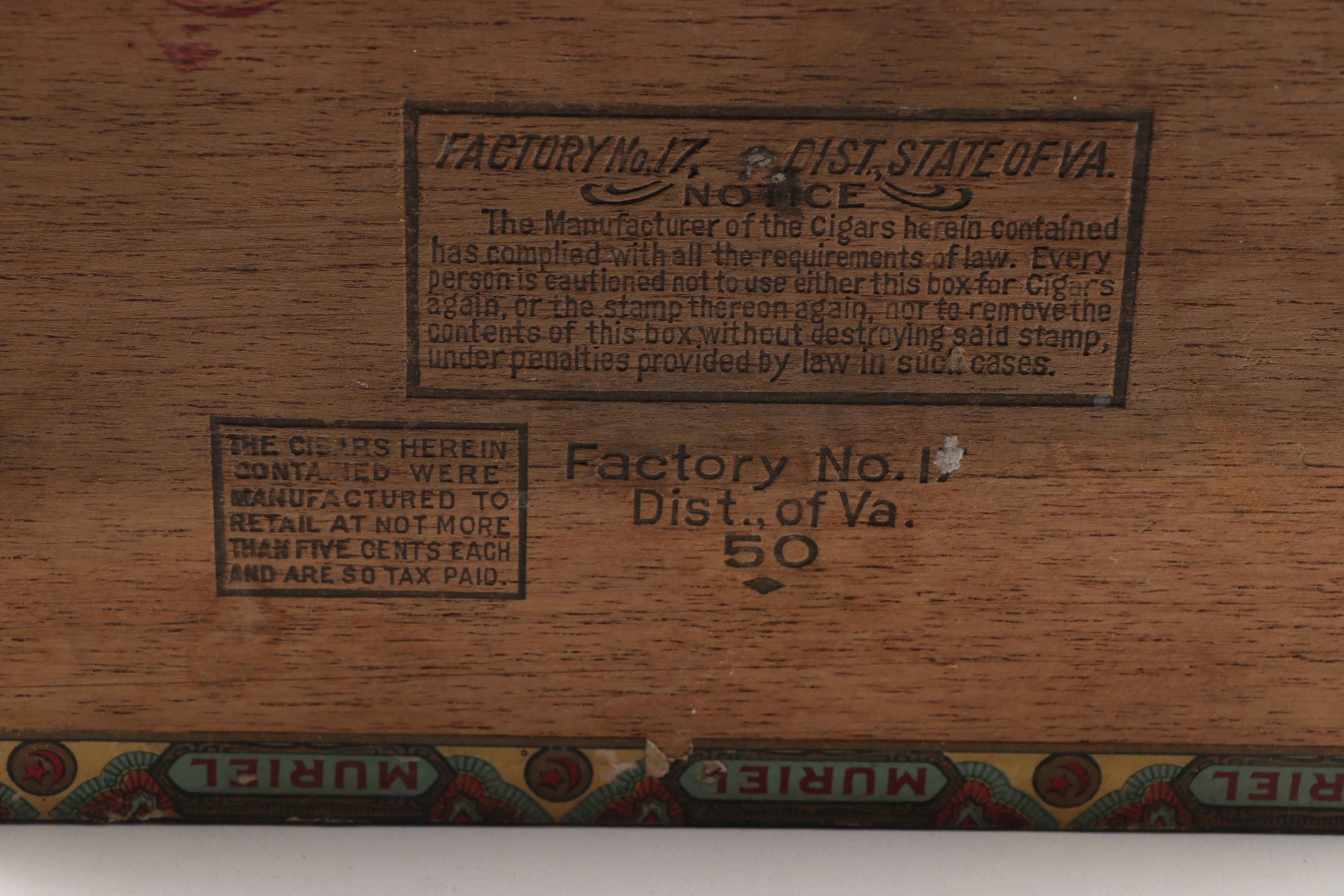 Wooden Cigar Boxes including Royal Jamaica and El Toro