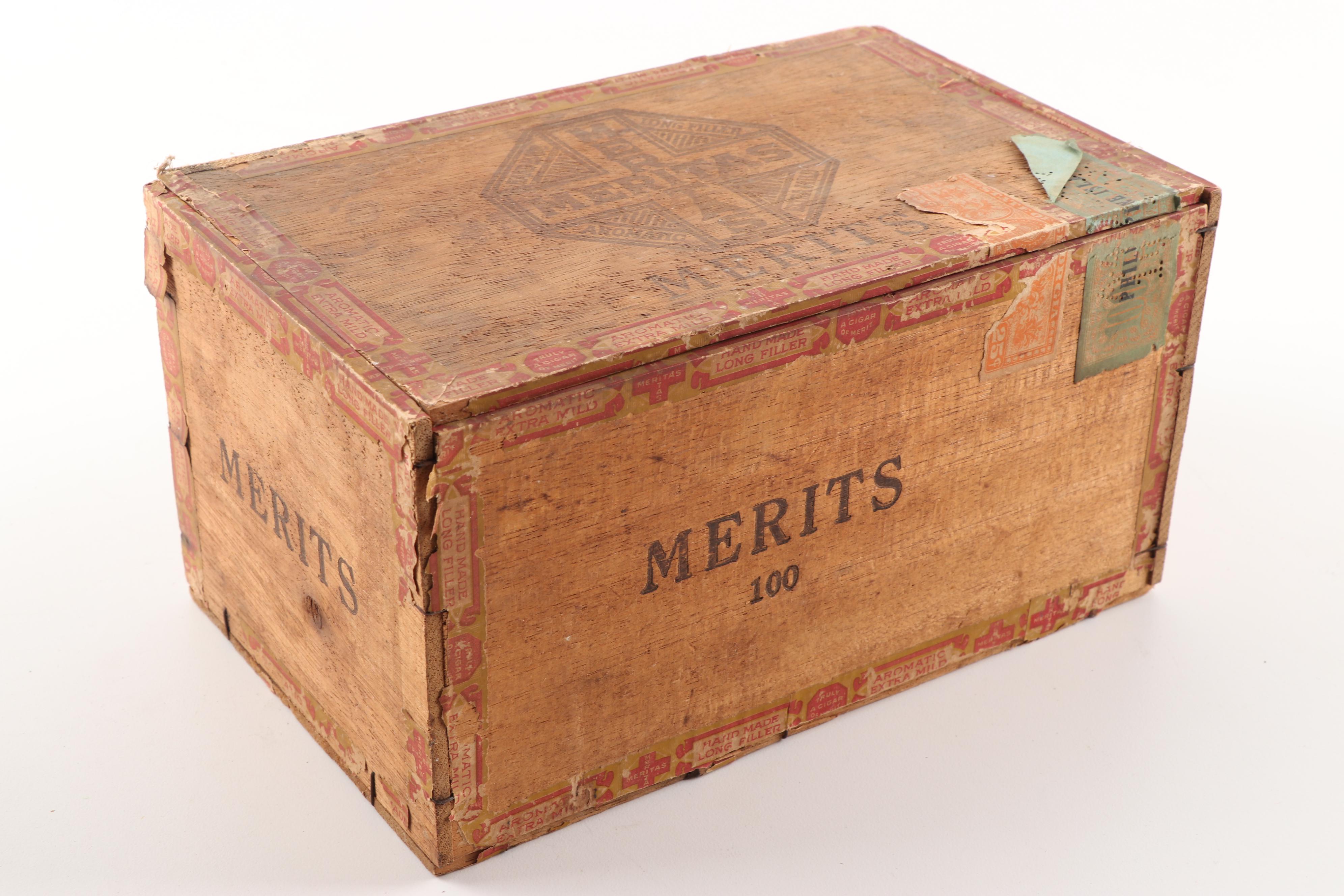 Wooden Cigar Boxes including Royal Jamaica and El Toro