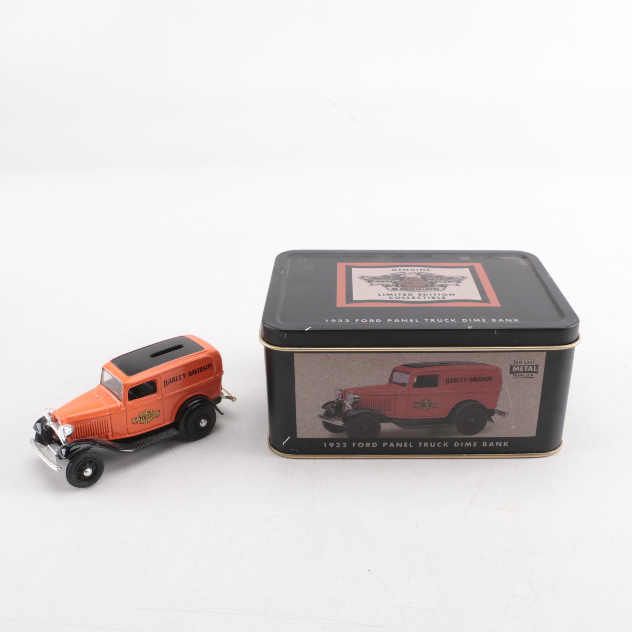ERTL Die-Cast Truck Coin Banks for Harley-Davidson