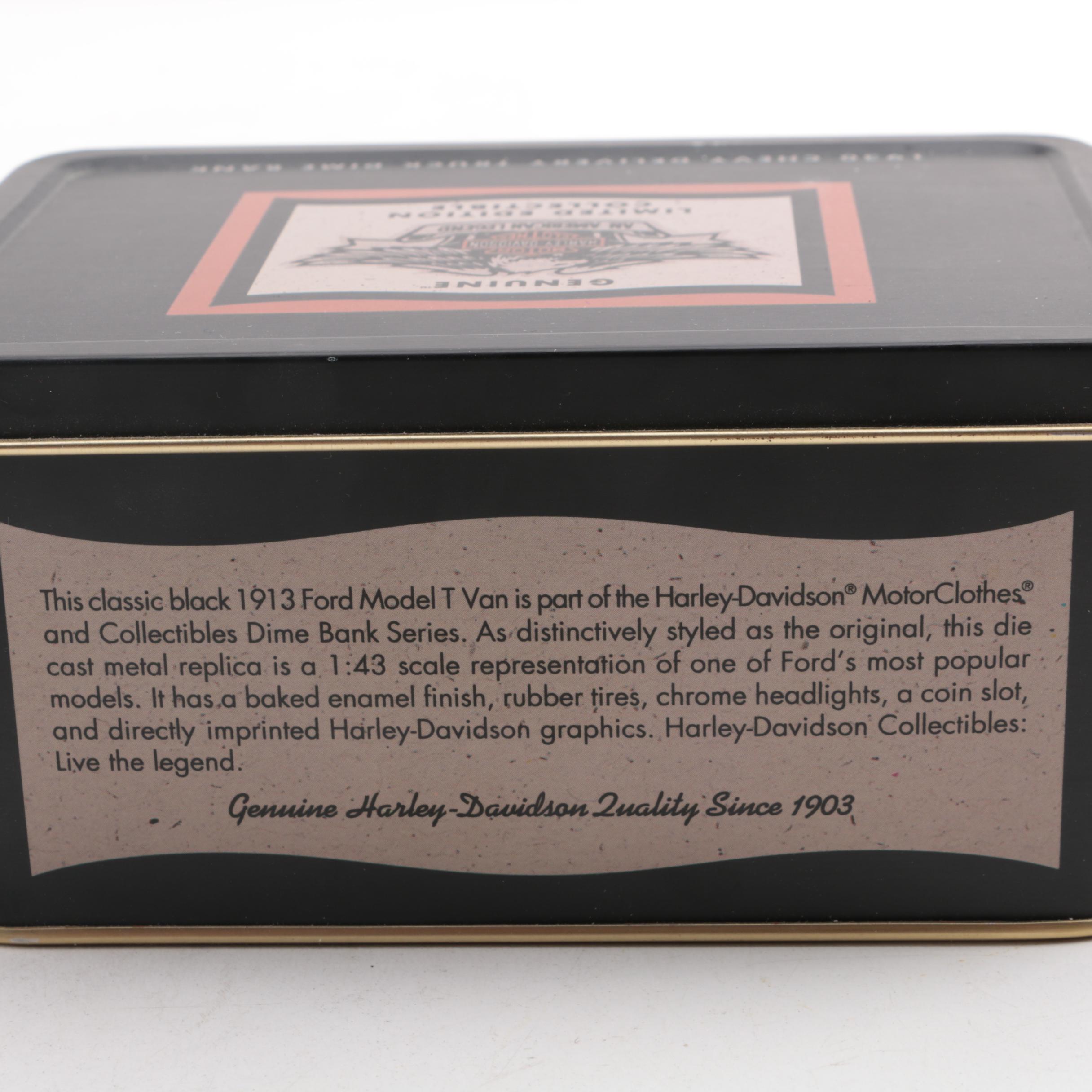 ERTL Die-Cast Truck Coin Banks for Harley-Davidson