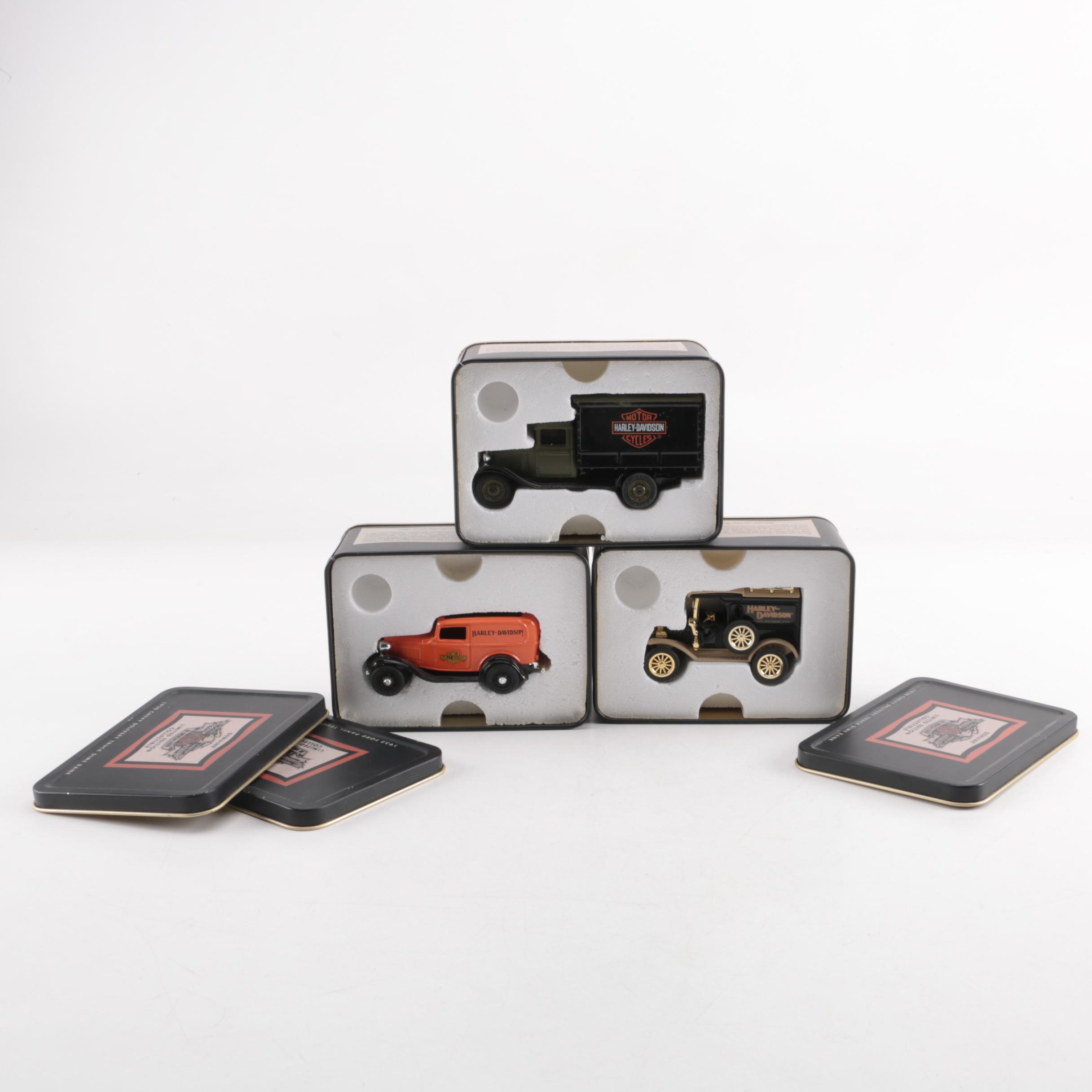 ERTL Die-Cast Truck Coin Banks for Harley-Davidson