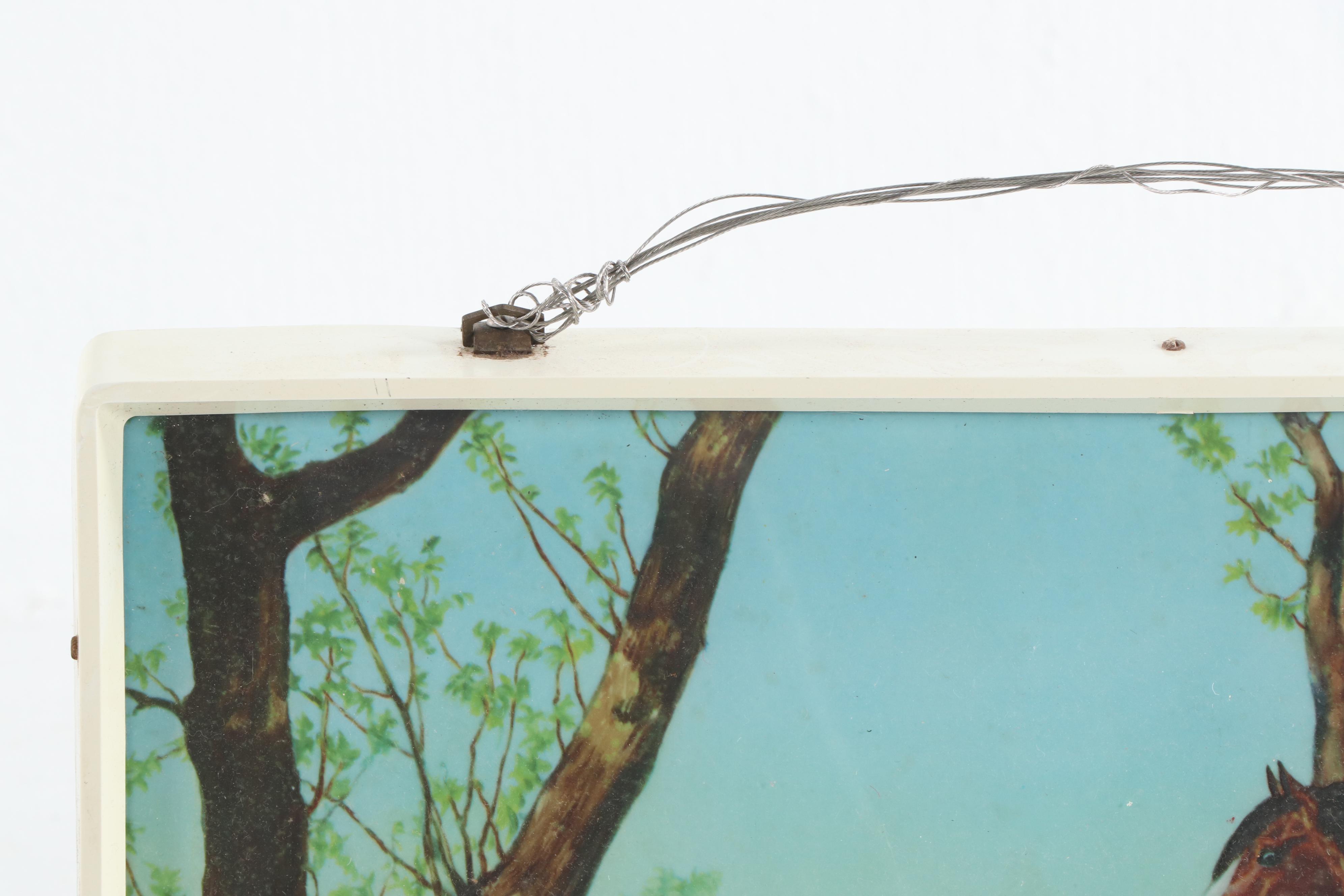 Anheuser-Busch "Budweiser" Clydesdale Illuminated Advertising Signs