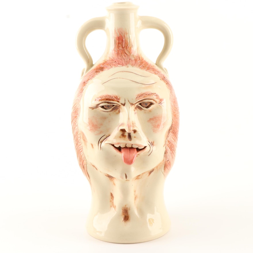 Kovack Face Jug "Raymond "Crazy Horse" Shuman"