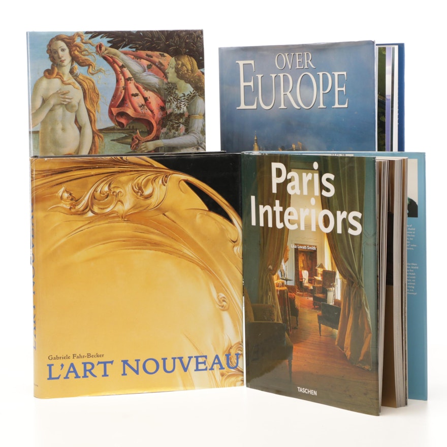 Art and Parisian Interior Design Books