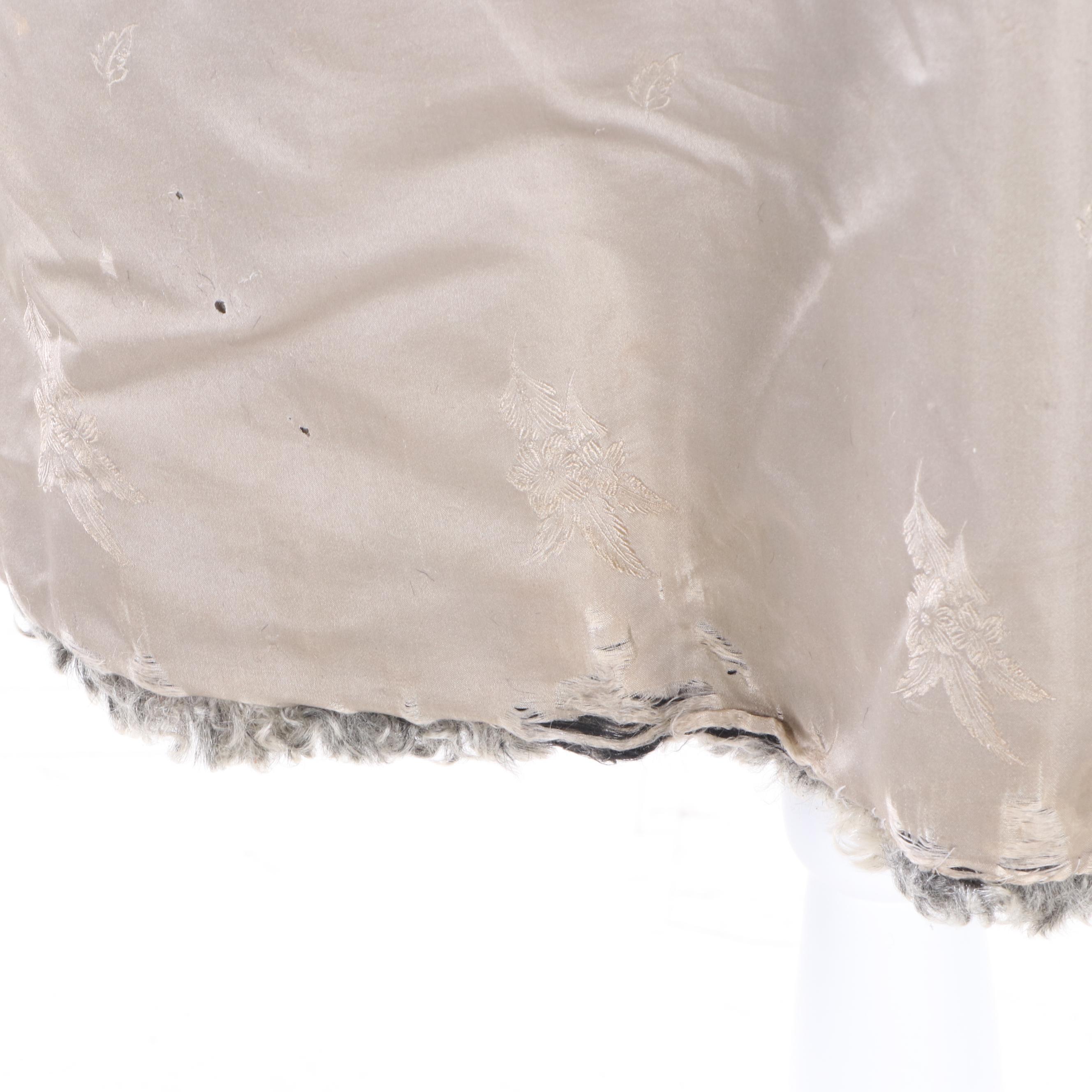 Women's Furs by Freedman Grey Persian Lamb Fur Coat, Vintage